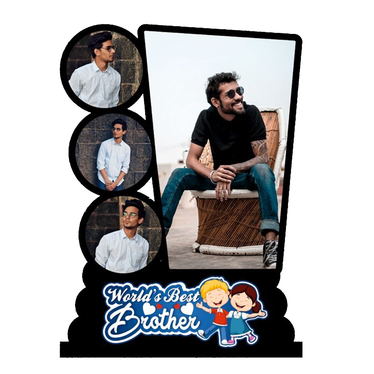 World's Best Brother Table Frame