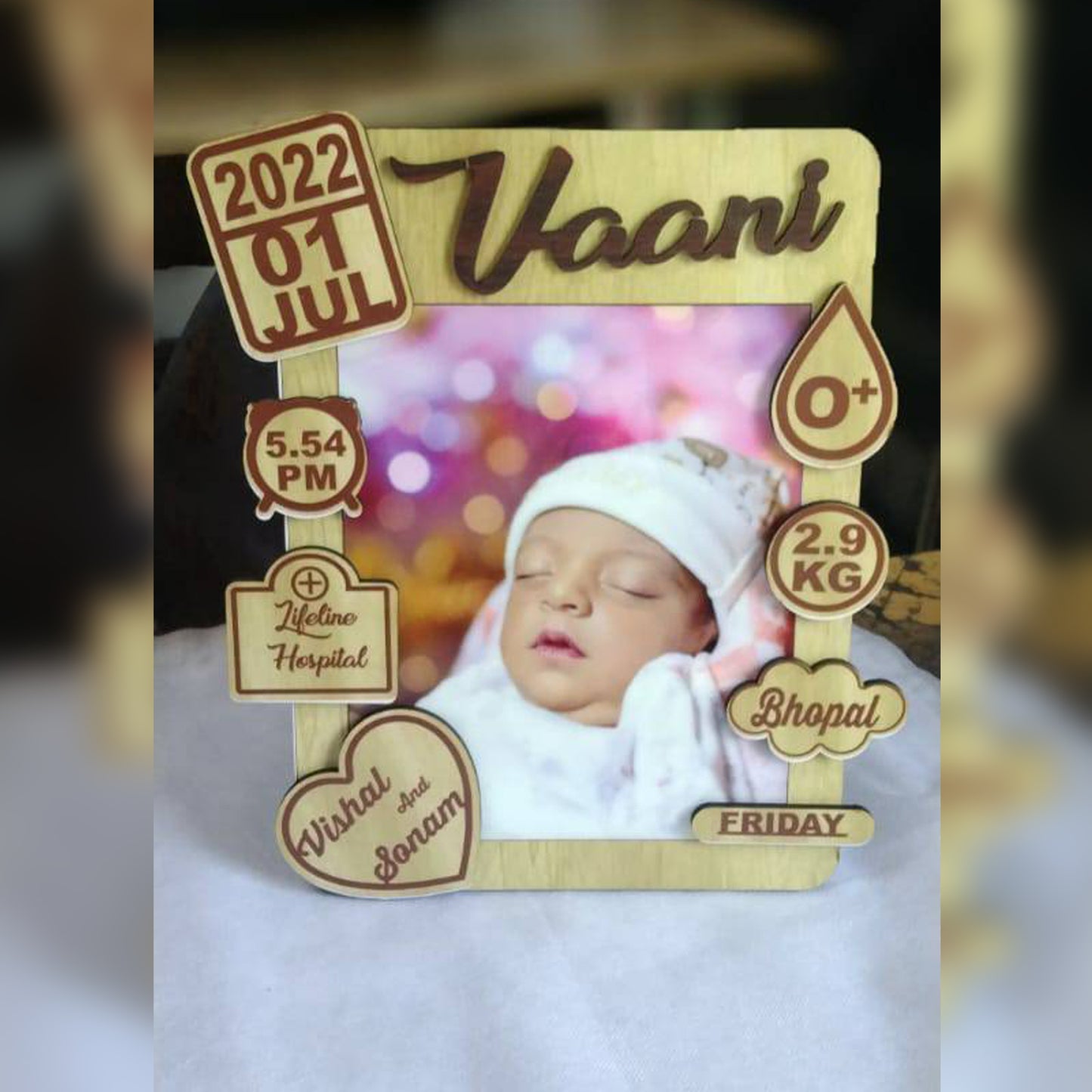 Personalized Baby Frame