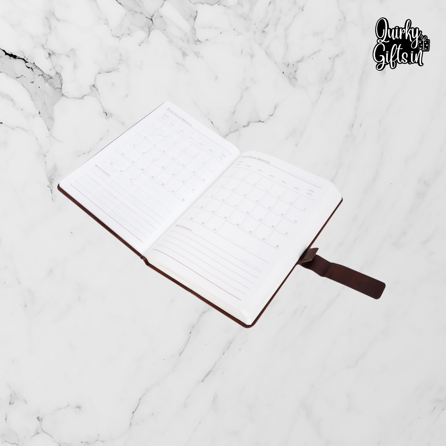 Personalized A5 Notebook | Brown