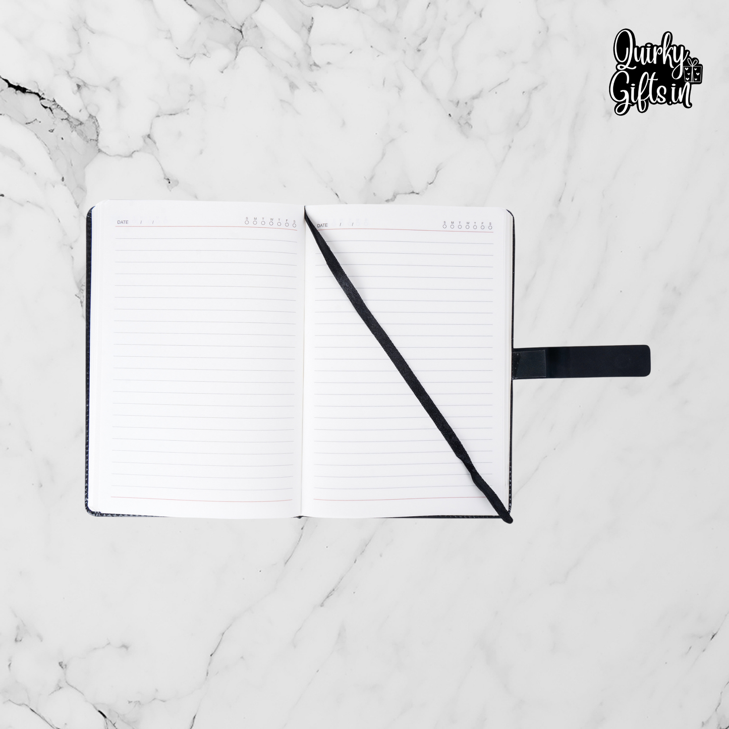 Personalized A5 Notebook | Black