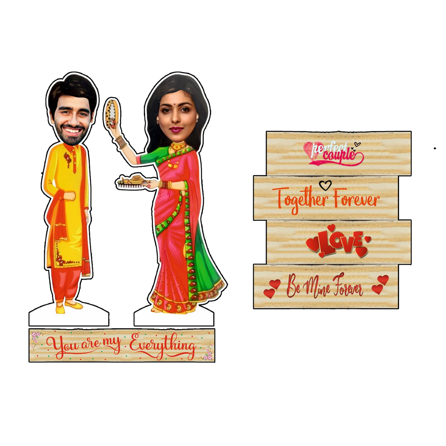 Karwa Chauth Caricature | KC-01