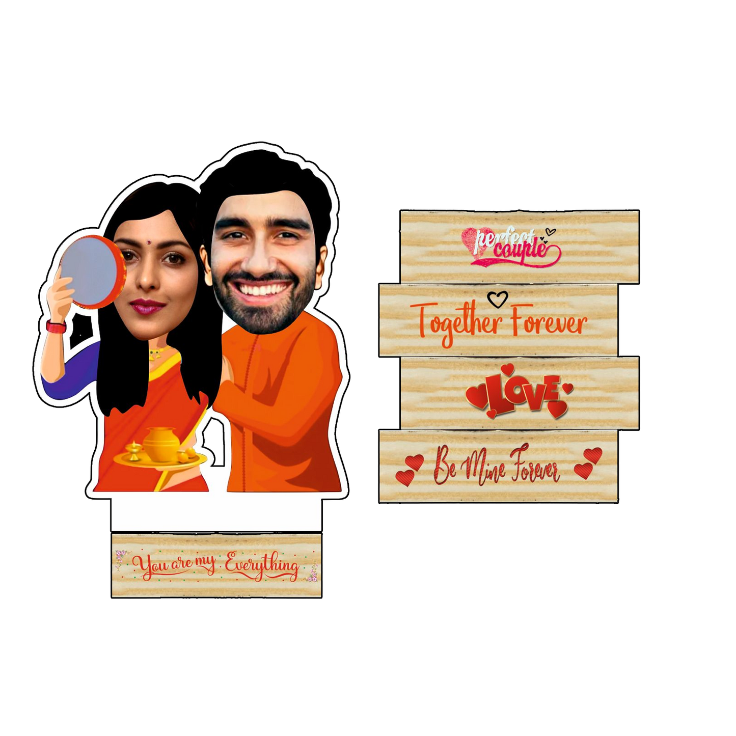 Karwa Chauth Caricature | KC-04