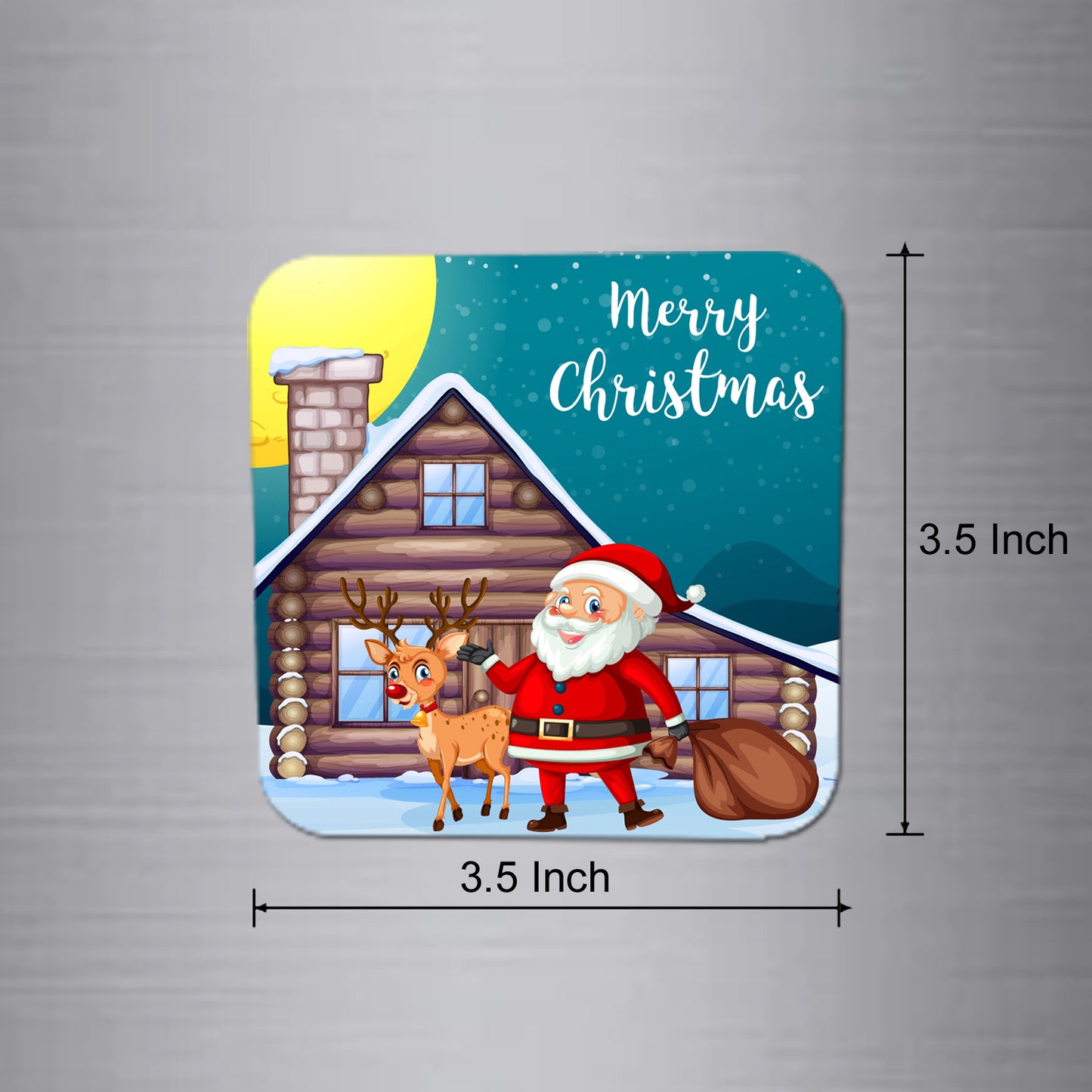 Merry Christmas Fridge Magnet | FM164