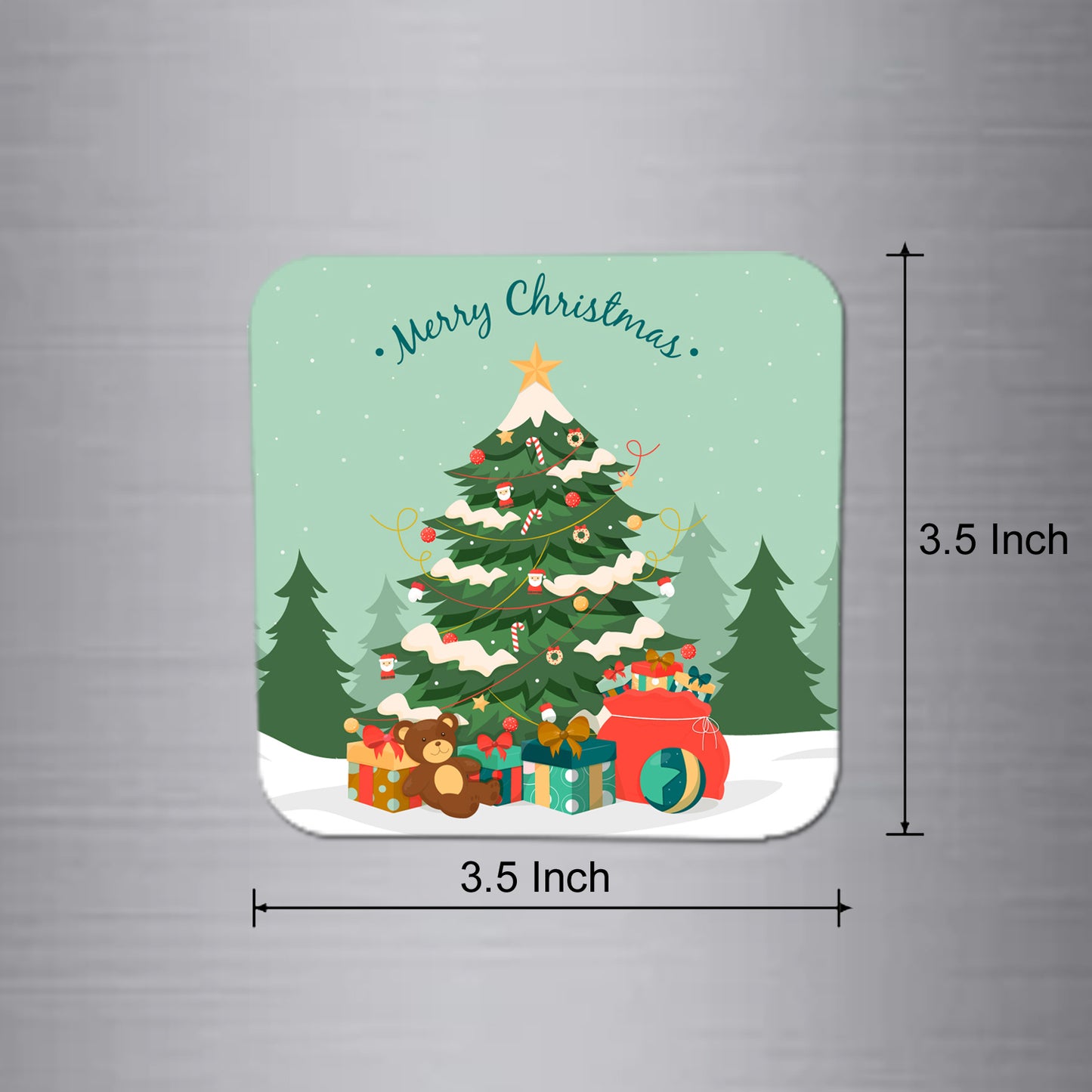 Merry Christmas Fridge Magnet | FM162
