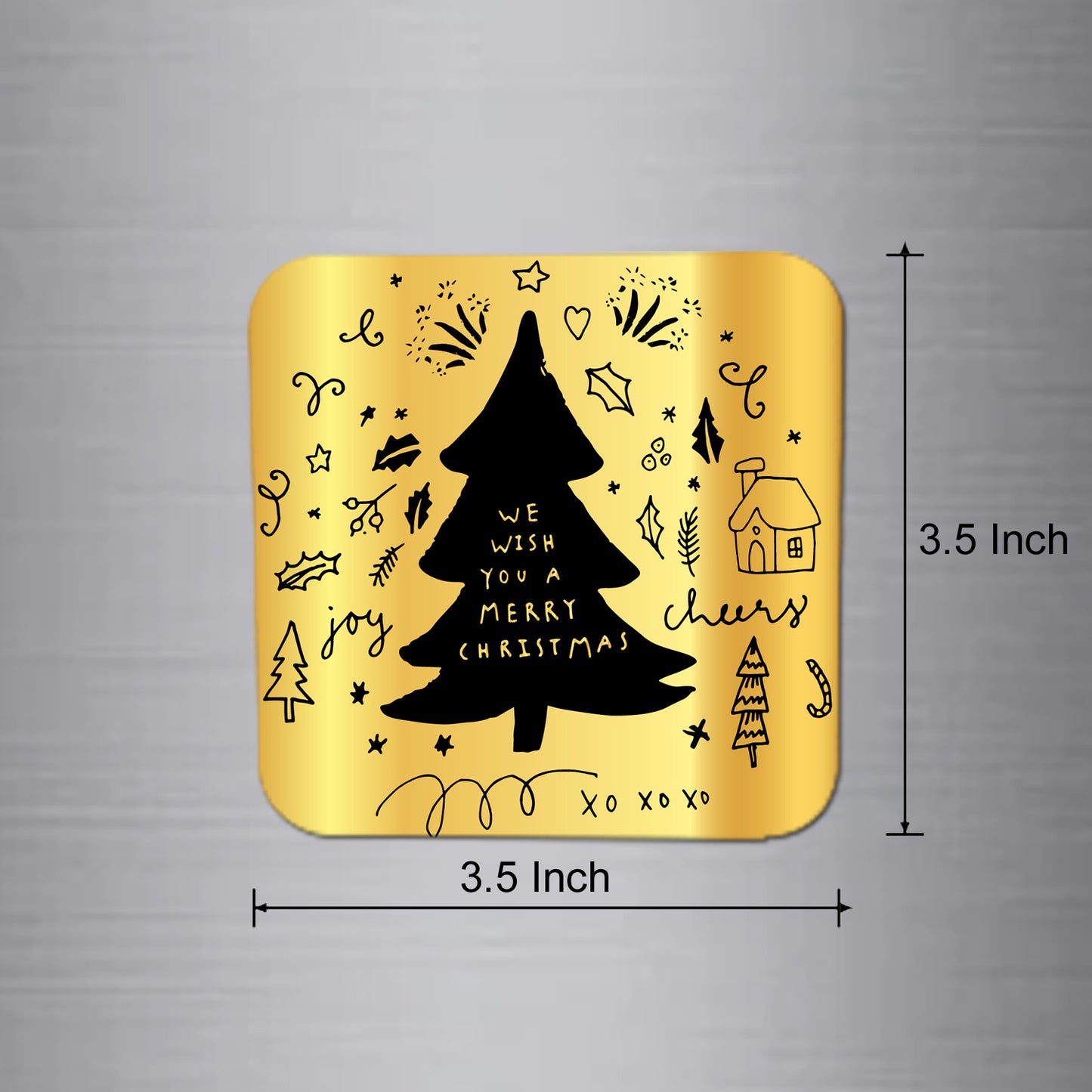 Merry Christmas Fridge Magnet | FM165