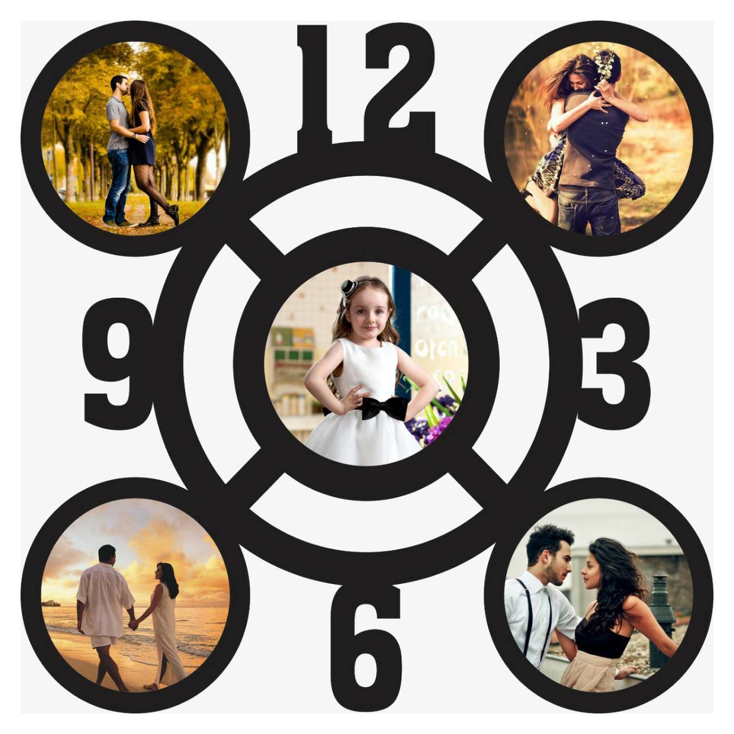 Customized Wall Clock | 16x16 inches