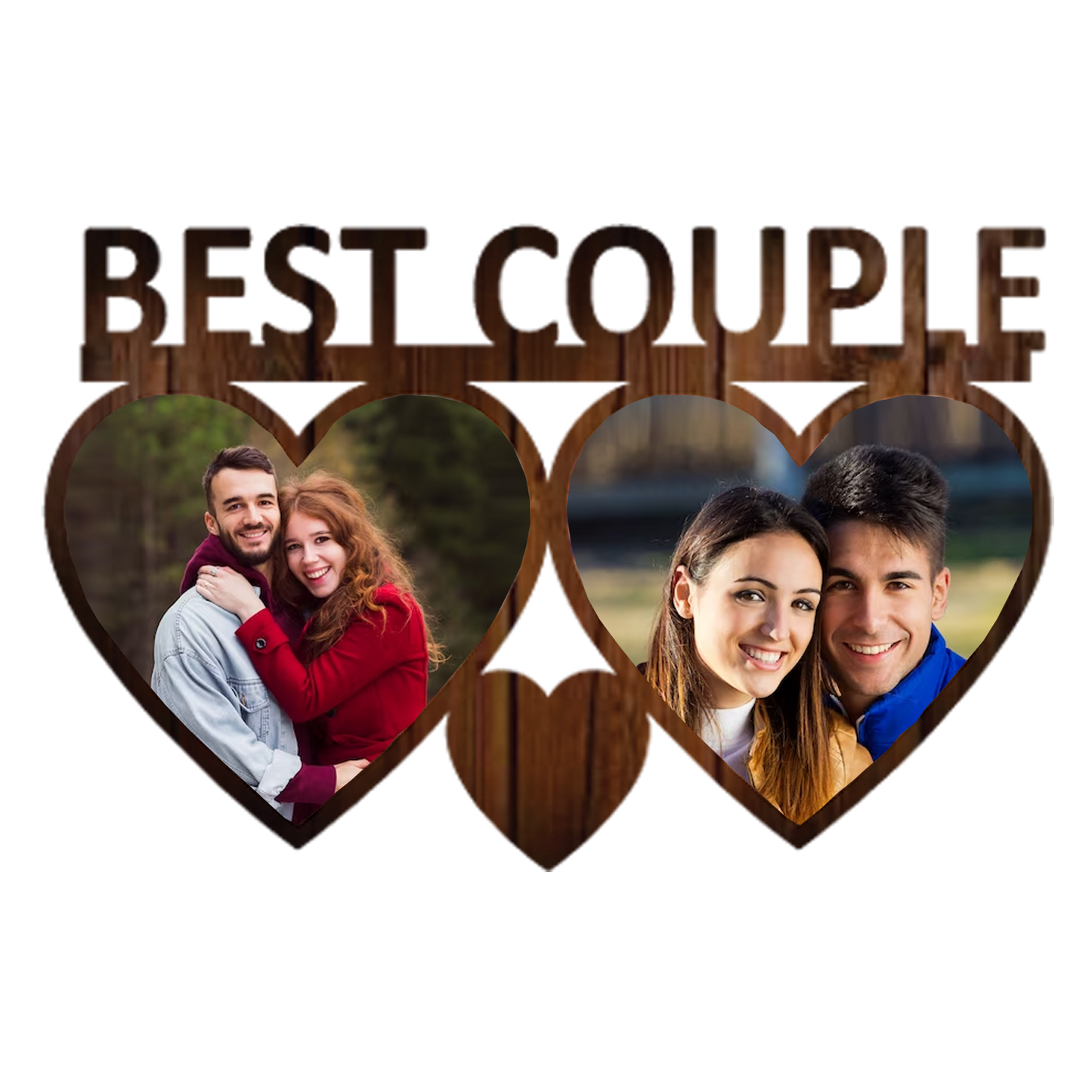 Best Couple Wall Frame | 12x8 inches