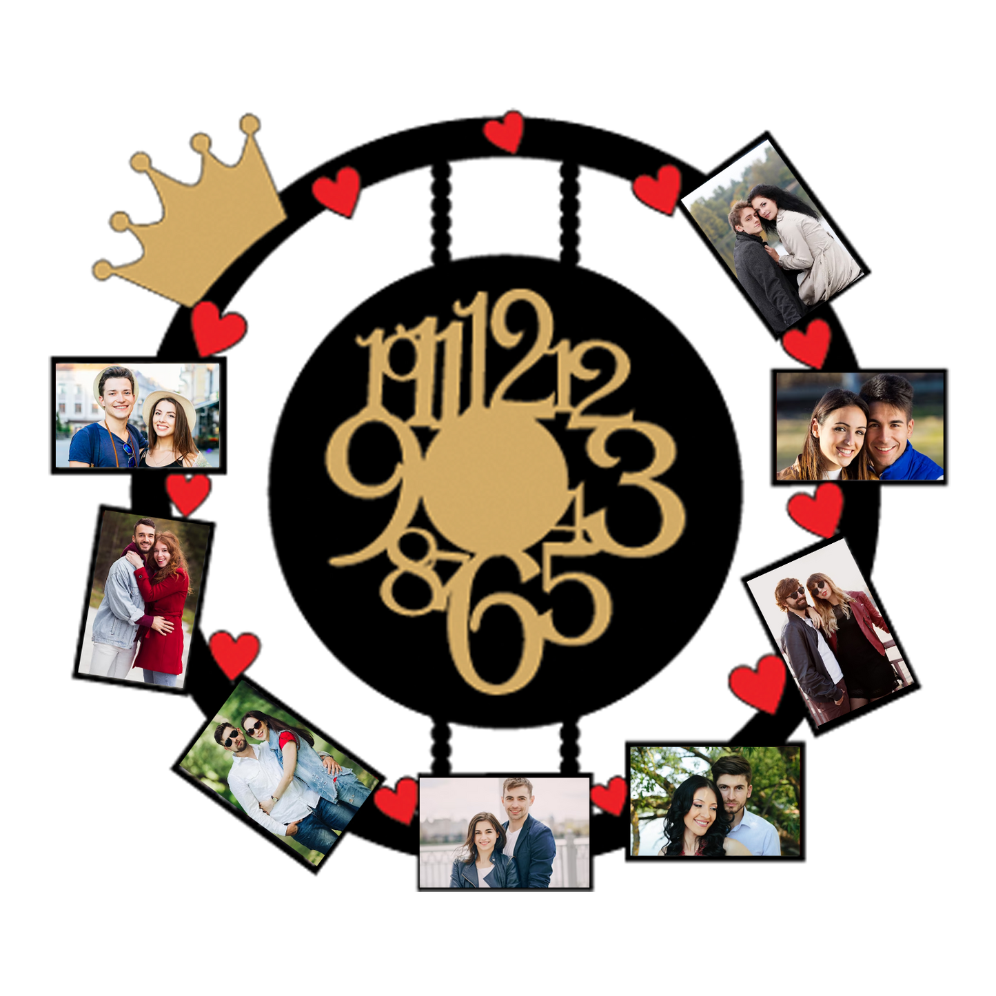 Clock Wall Frame | 15x15 inches