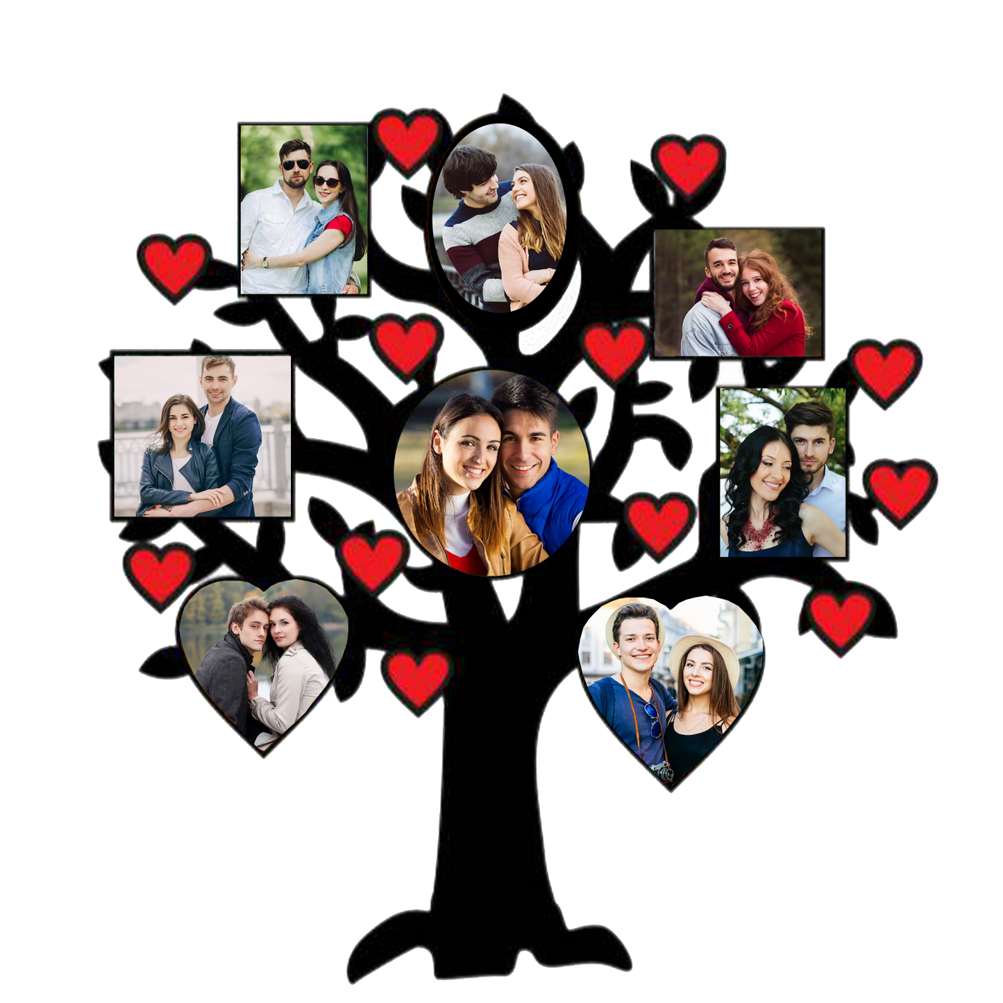 Tree Table Frame | 16x16 inches | JS243