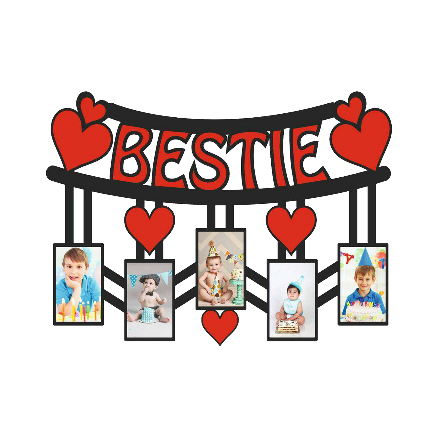 BESTIE Wall Frame | 12x18 inches | JS266