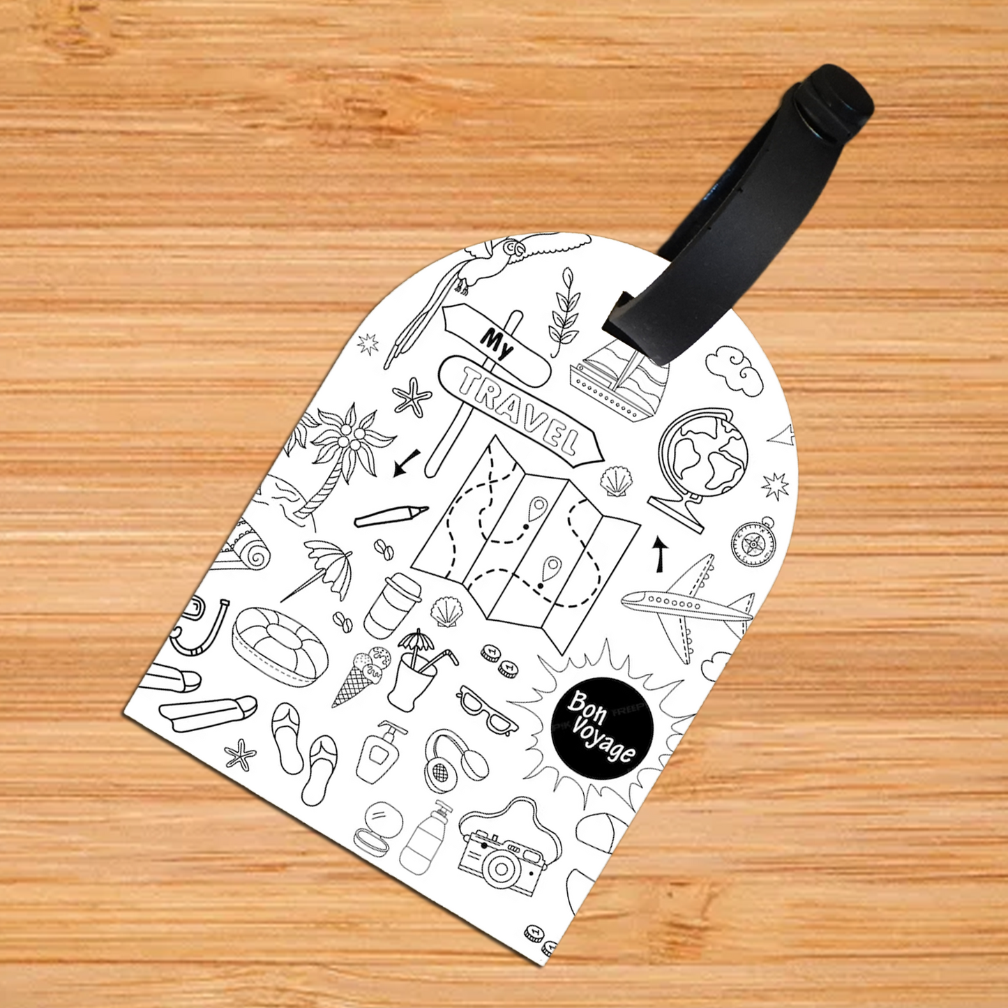 Printed Luggage Tag | LT09