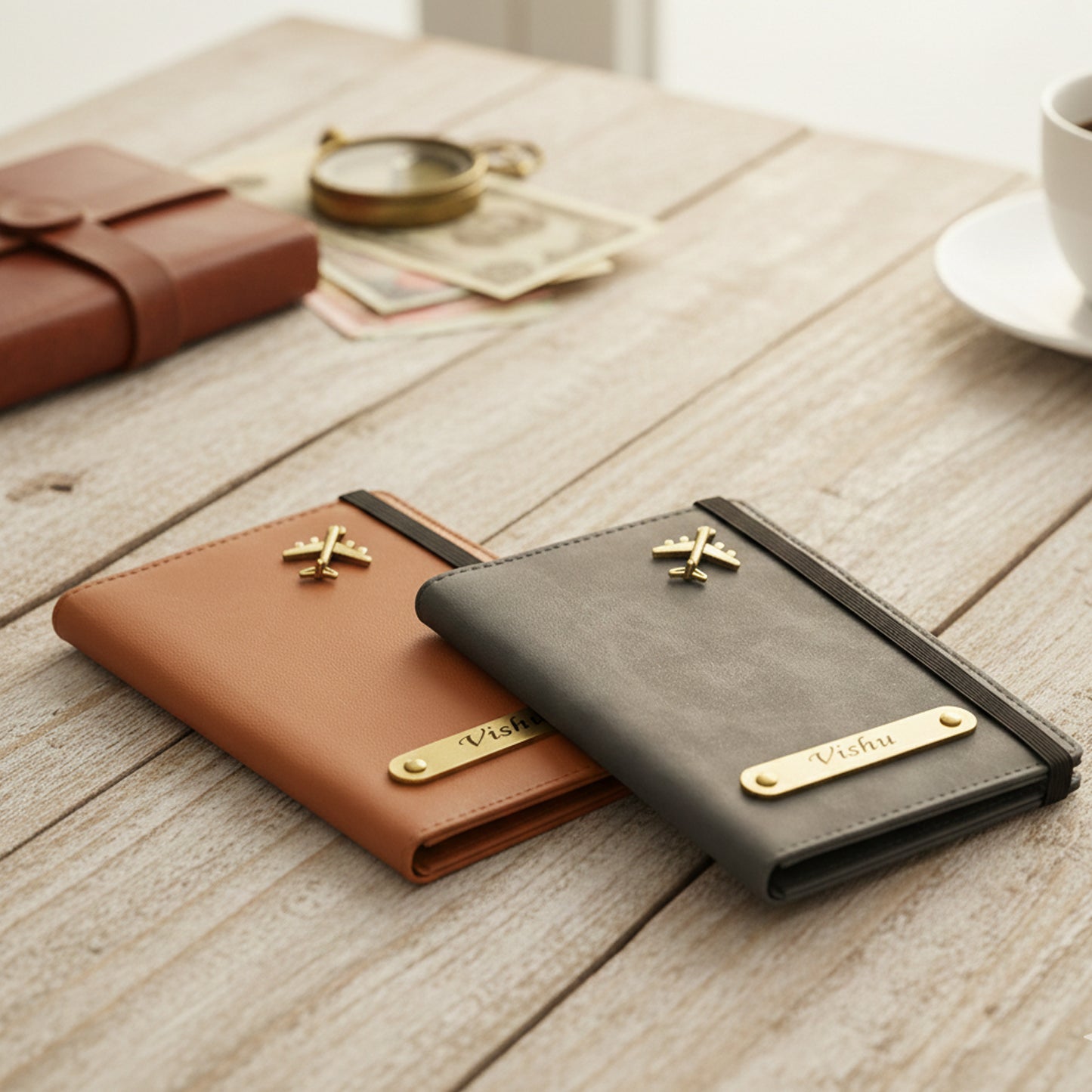 Personalized Passport Cover | Set of 2