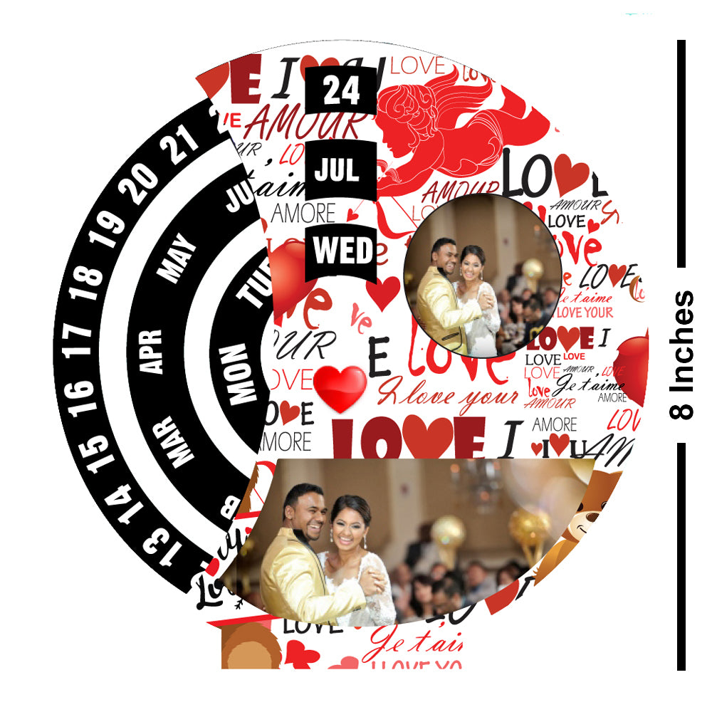Personalized Mini Calendar | 8 Inches