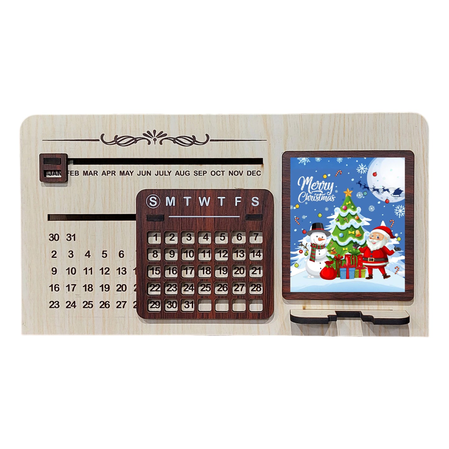 Santa Claus Table Calendar