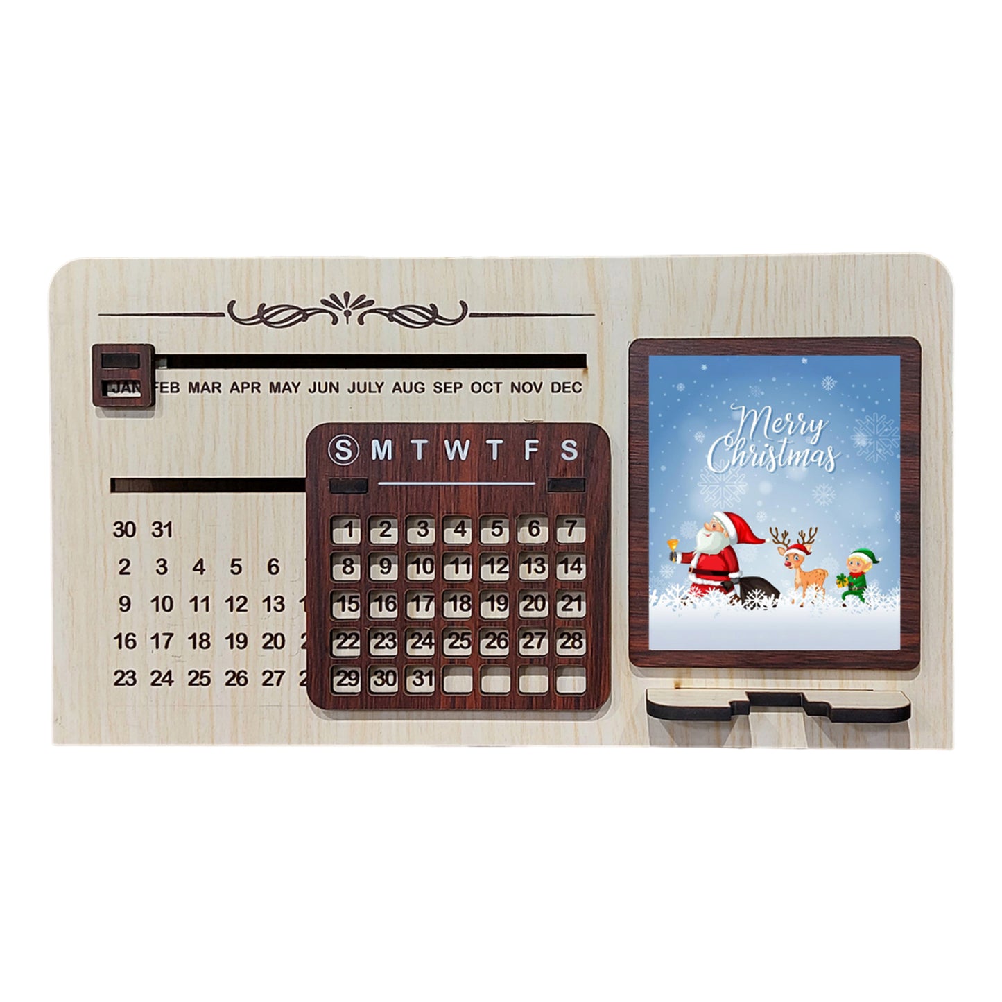 Santa Claus Table Calendar