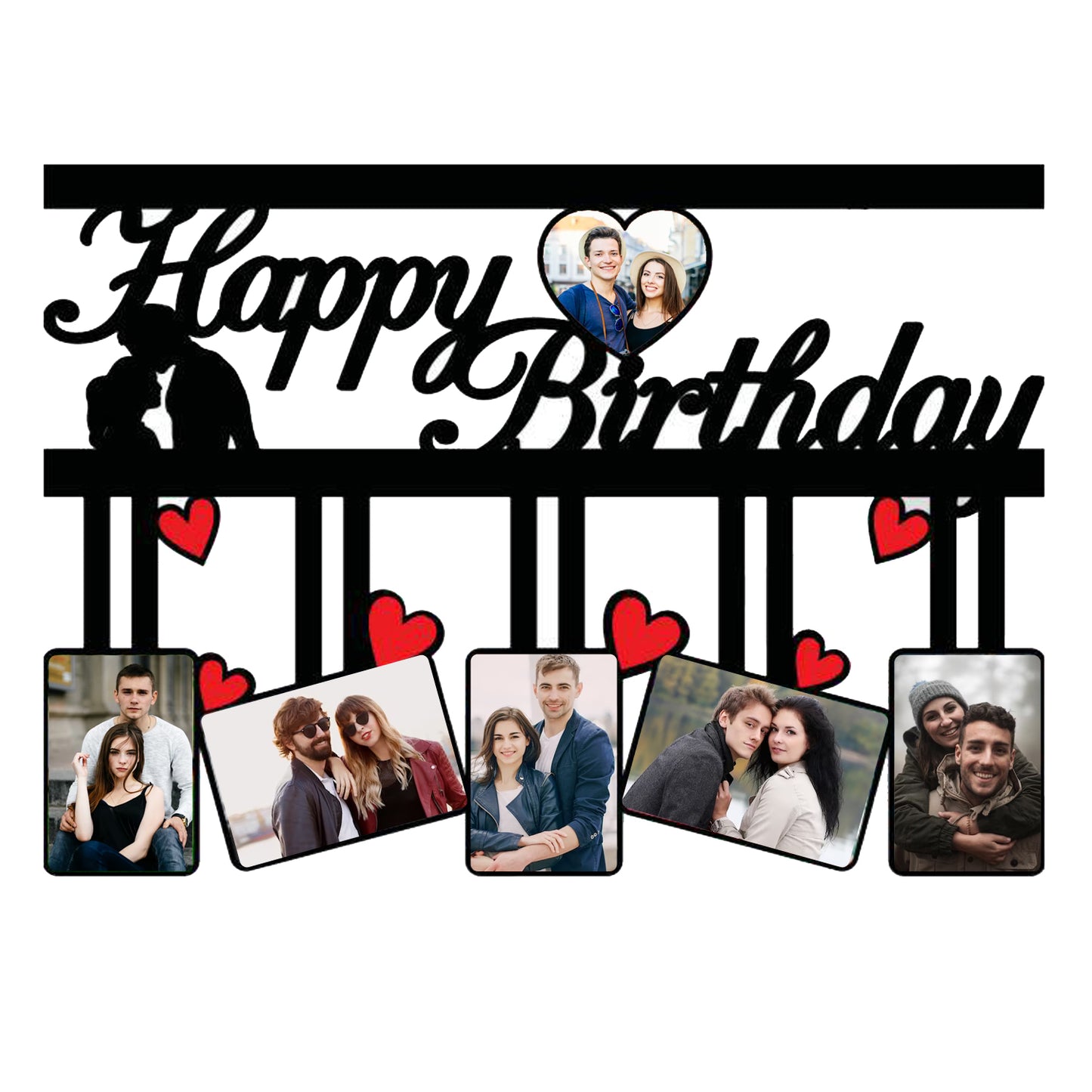 Happy Birthday Wall Frame | 16x24 inches