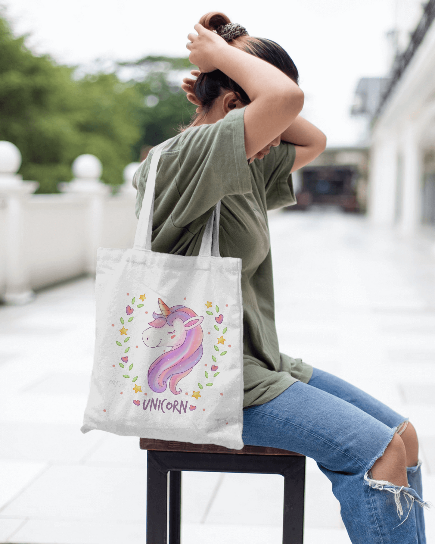 Quirky Shopping Tote Bag | Tote005
