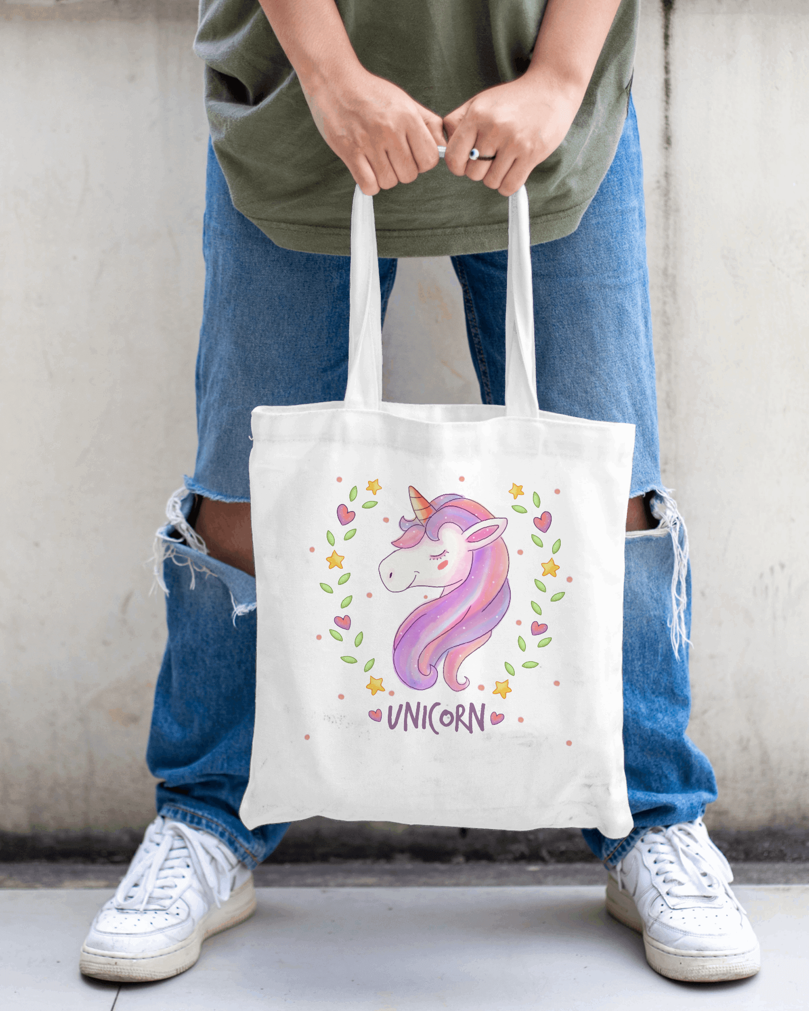 Unicorn tote best sale