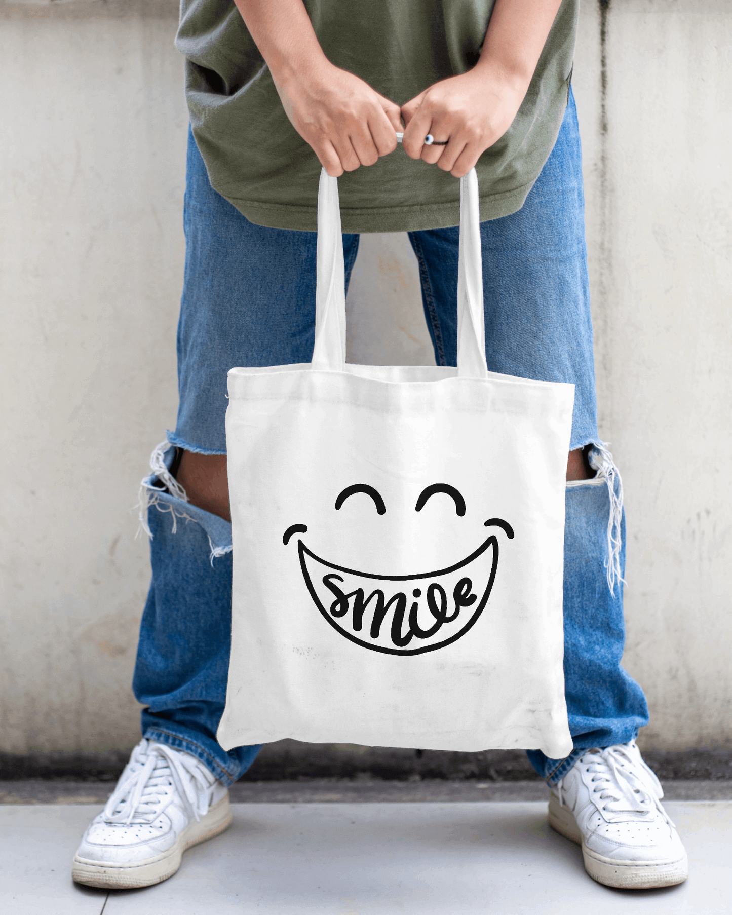 Quirky Shopping Tote Bag | Tote006