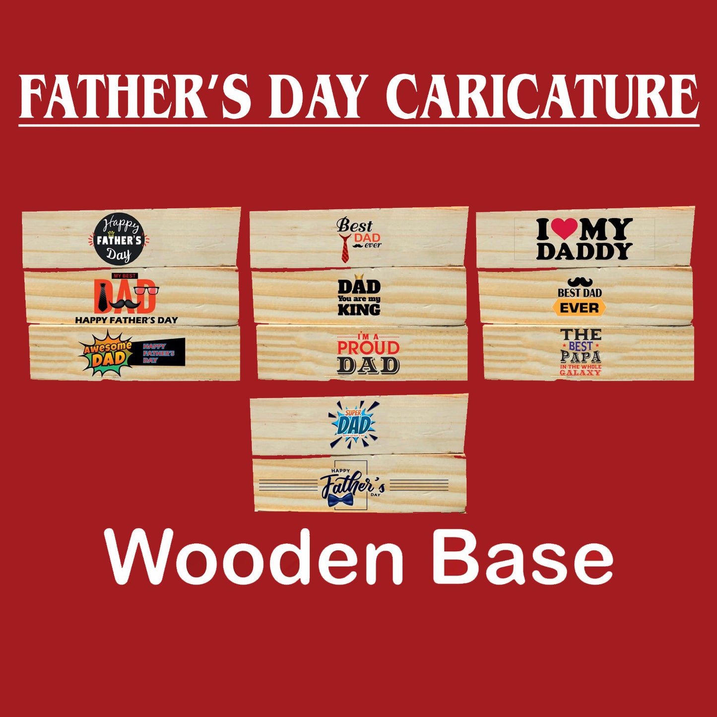 Personalized Caricature For Father | F07