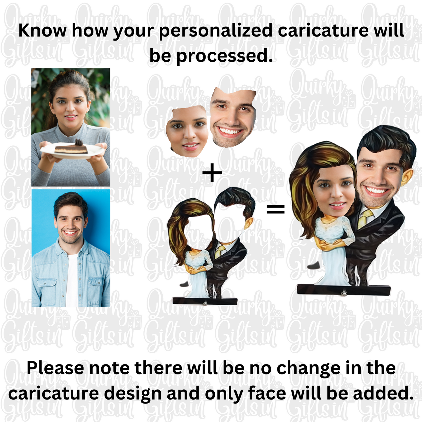 Stylish Couple Caricature | AC14