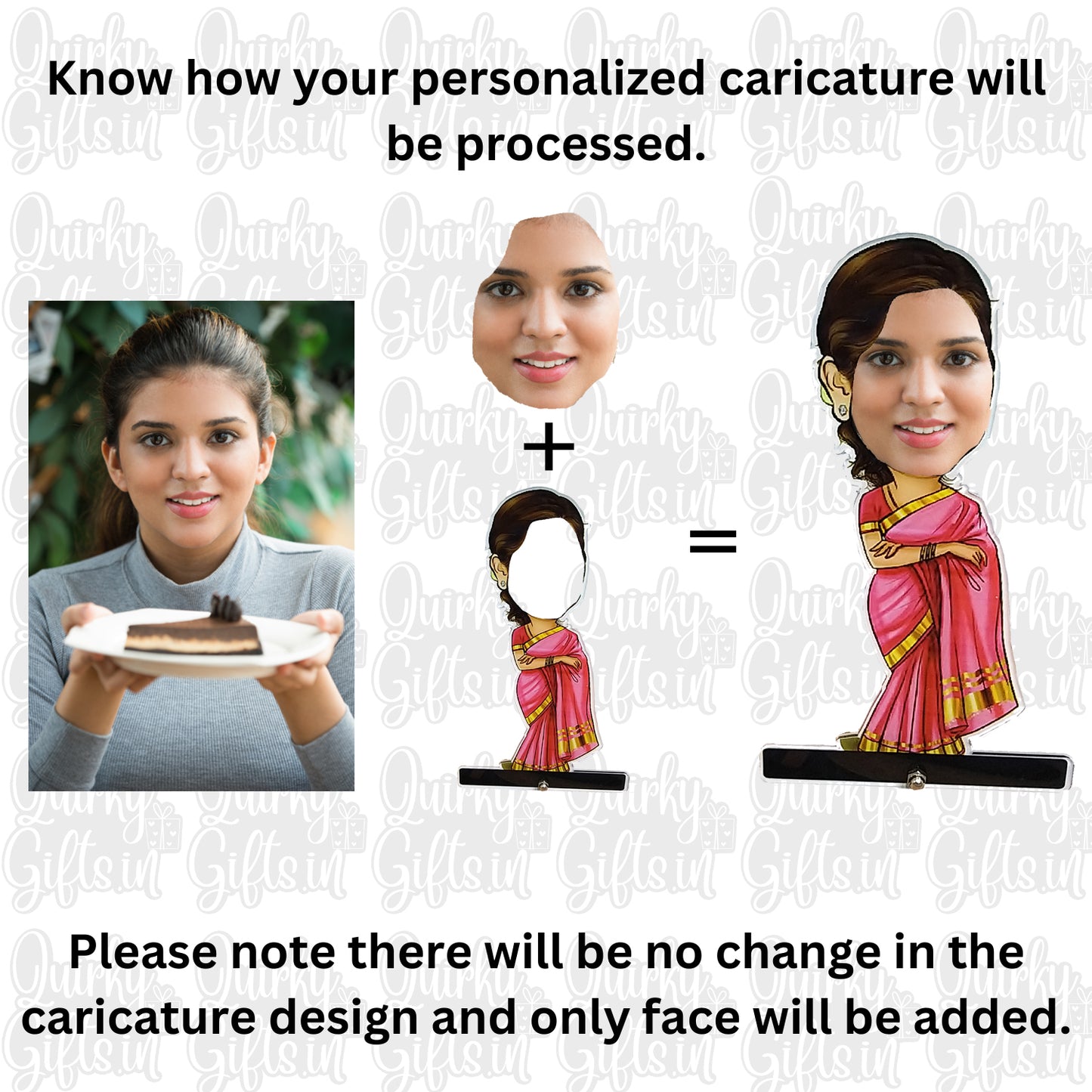 Saree Caricature | AC19
