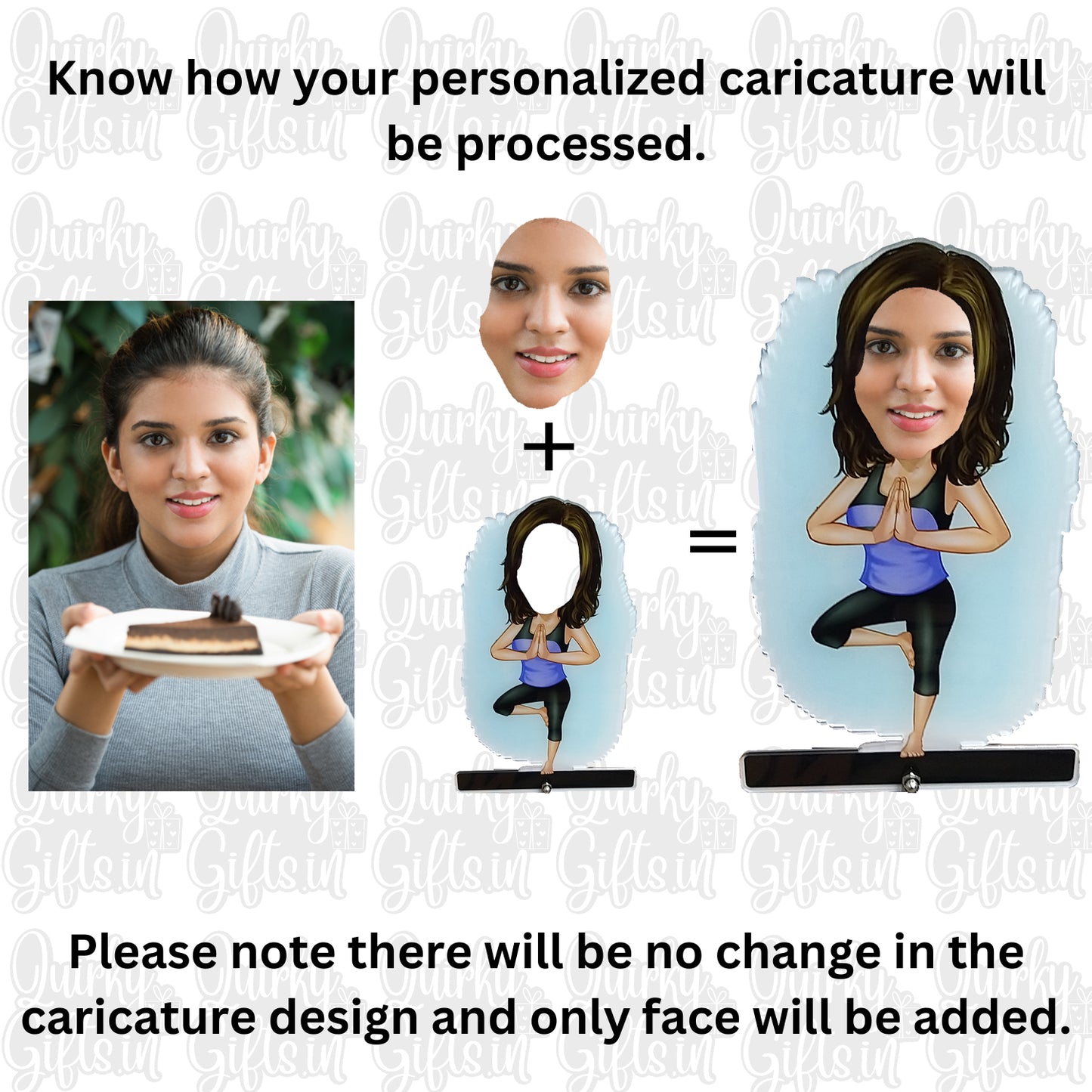 Yoga Pose Caricature | AC22