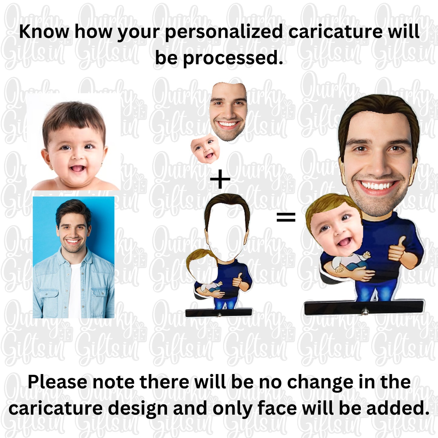 Father Son Duo Caricature | AC28