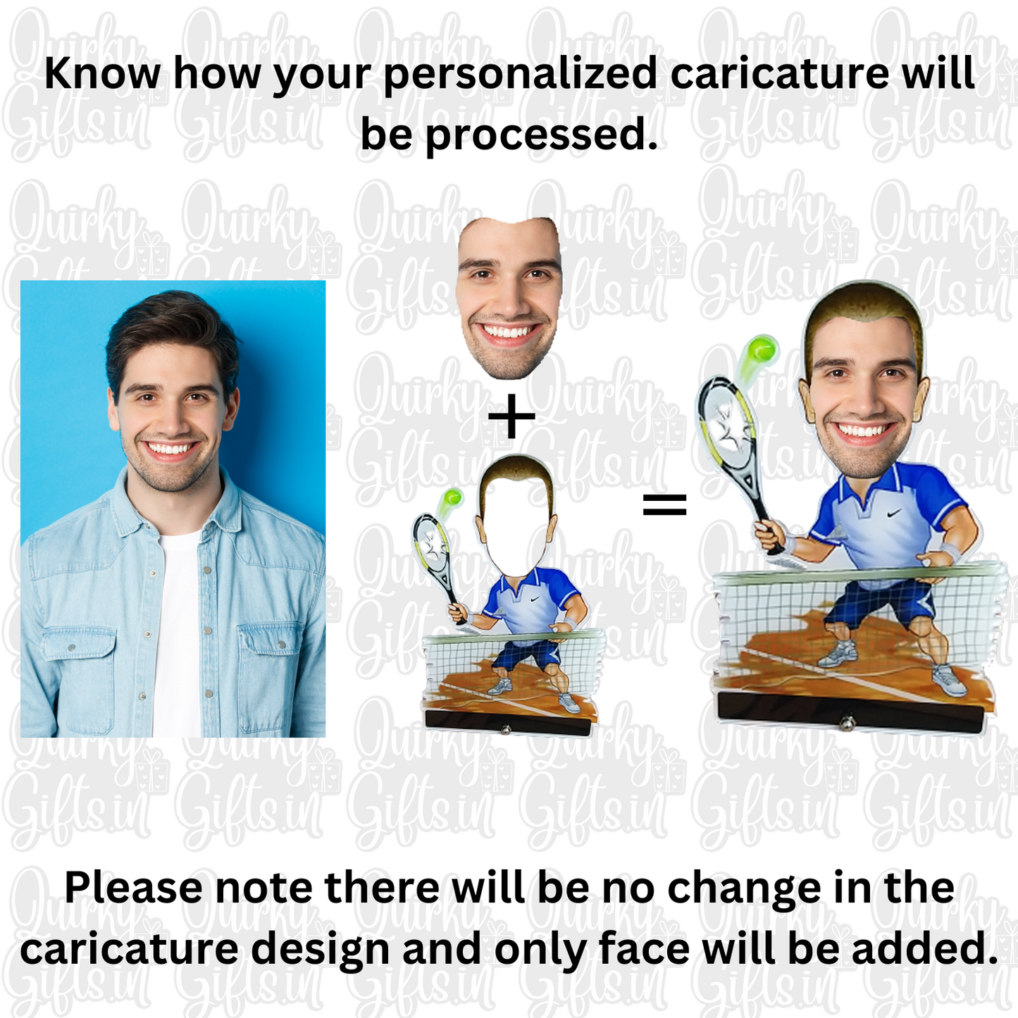 Hockey Player Caricature | AC01