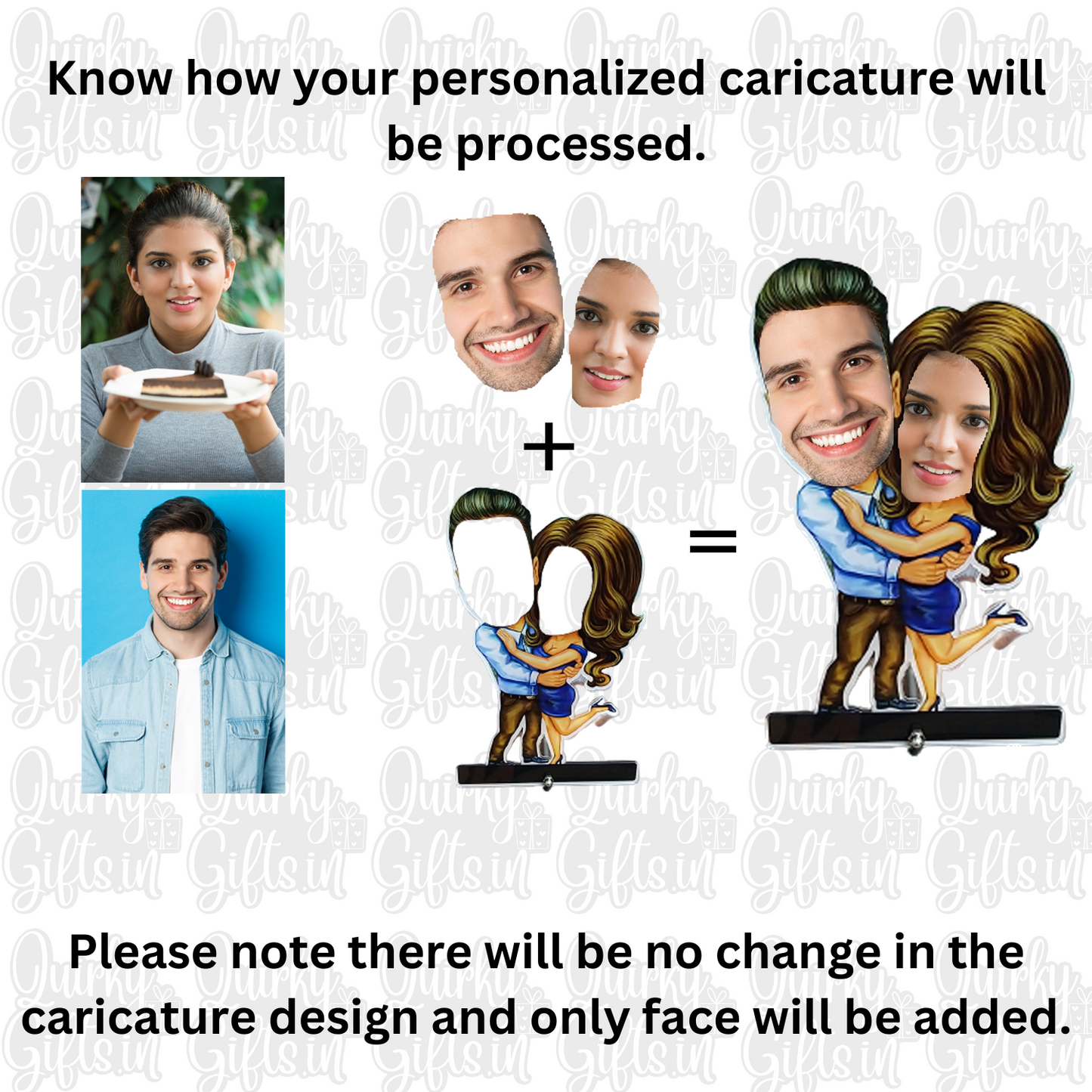 Happy Couple Caricature | AC08