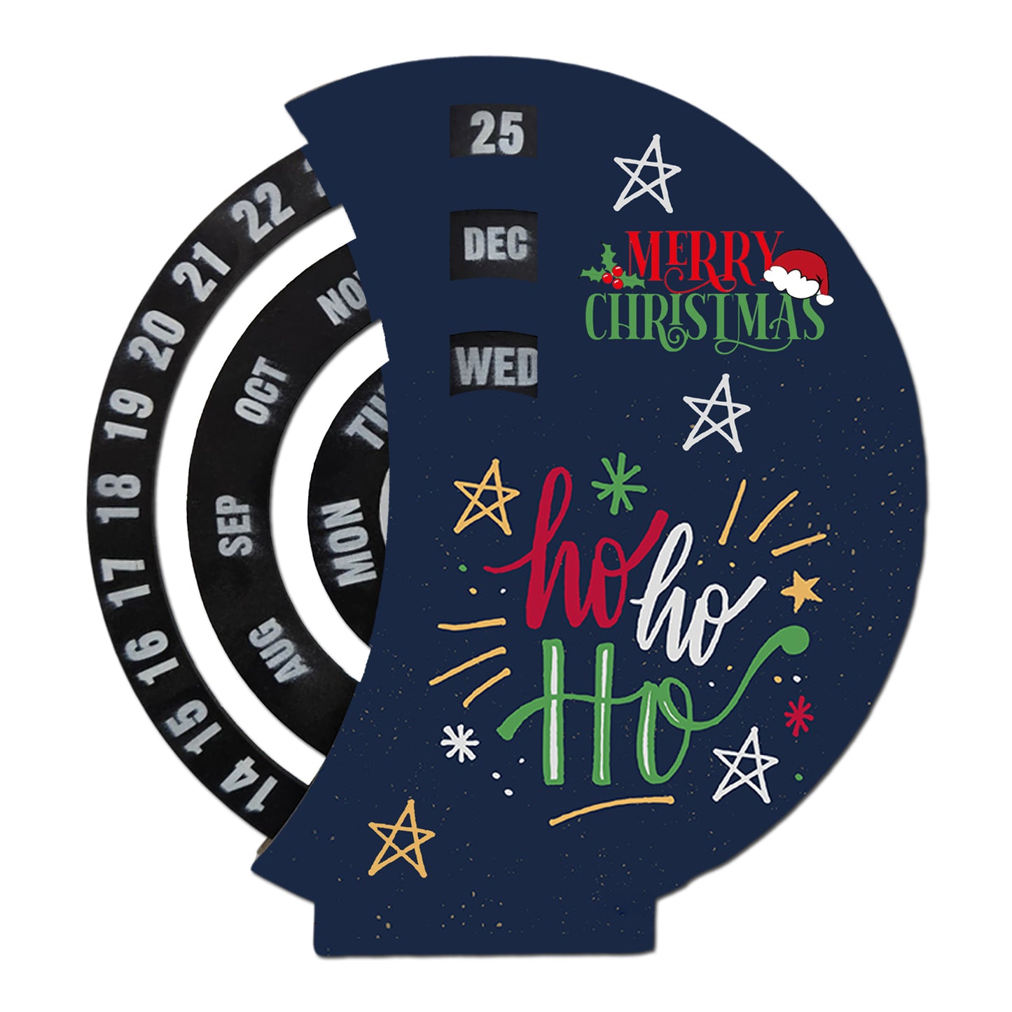 Merry Christmas Table Calendar