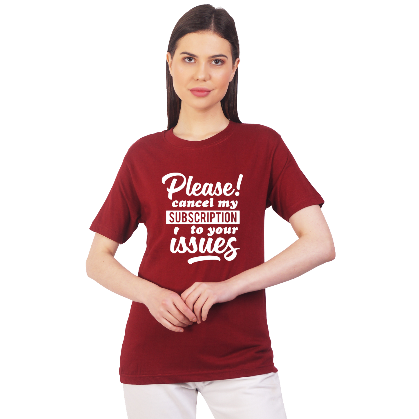 Please cancel my subscription to your issues cotton T-shirt | T141
