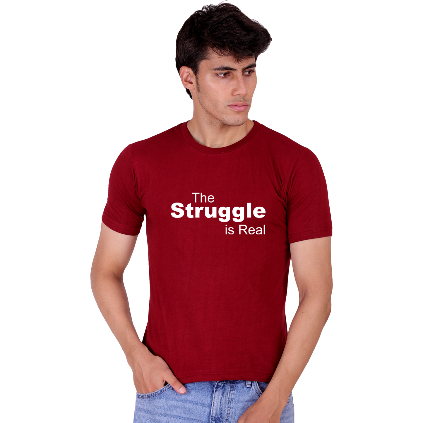 The Struggle is Real Cotton T-shirt | T140