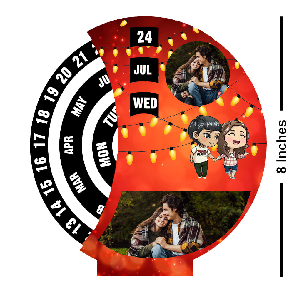 Personalized Mini Calendar | 8 Inches