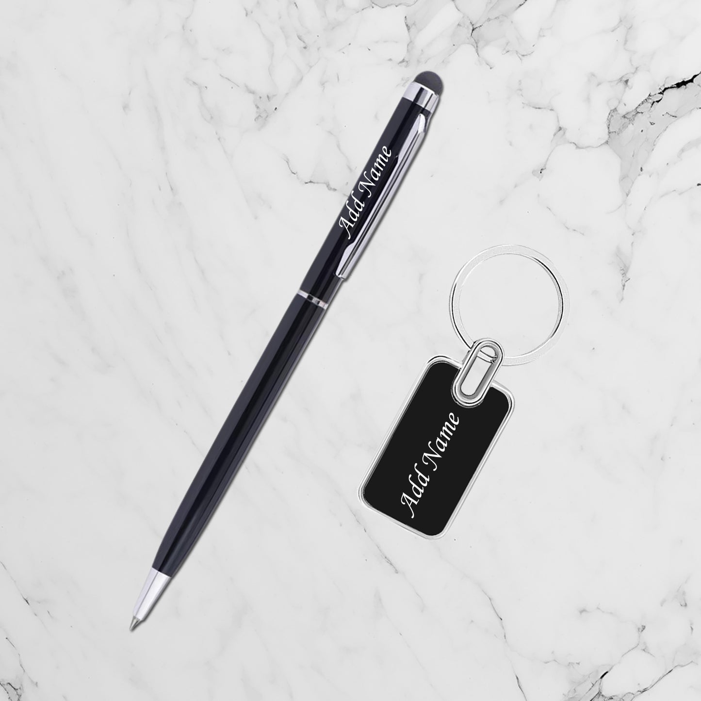 Personalized stylus Pen with Keychain