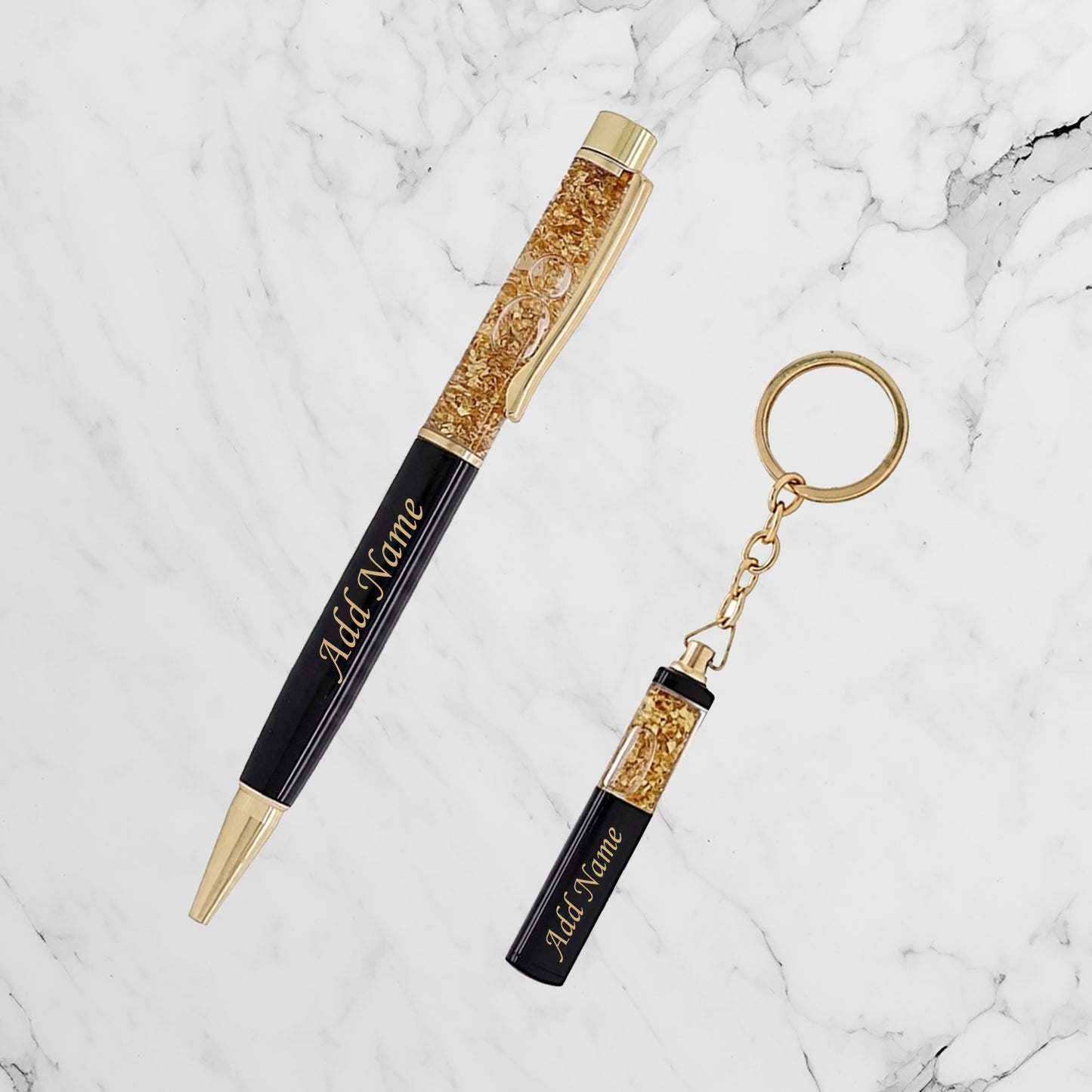 Personalized Pen & Keychain Combo | C08