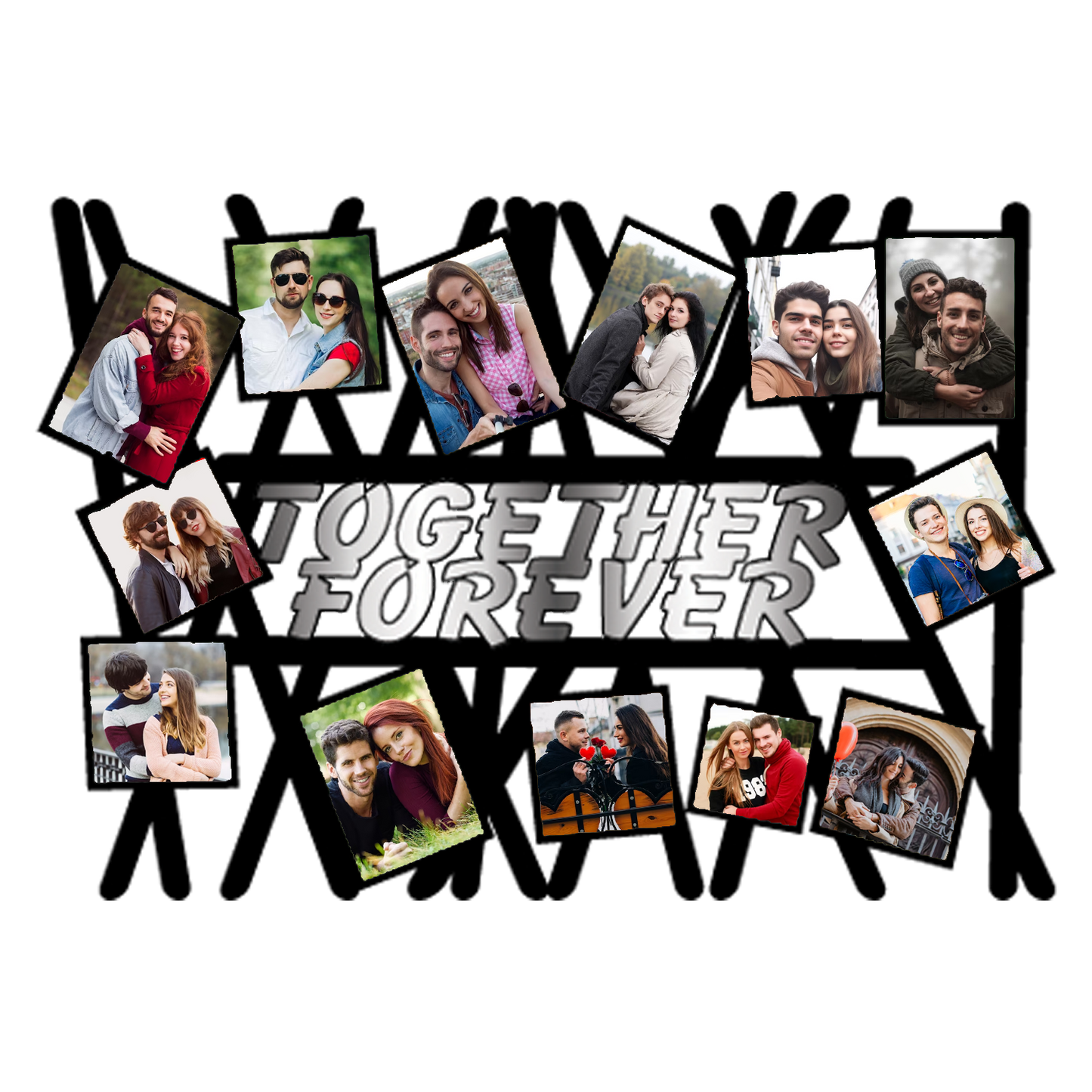 Together Forever Wall Frame | 16x24 inches