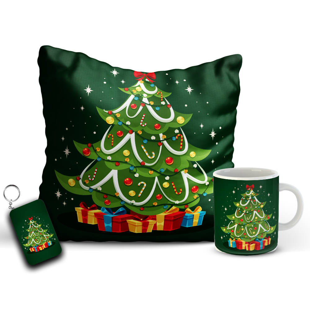 Christmas Tree printed Gift Combo