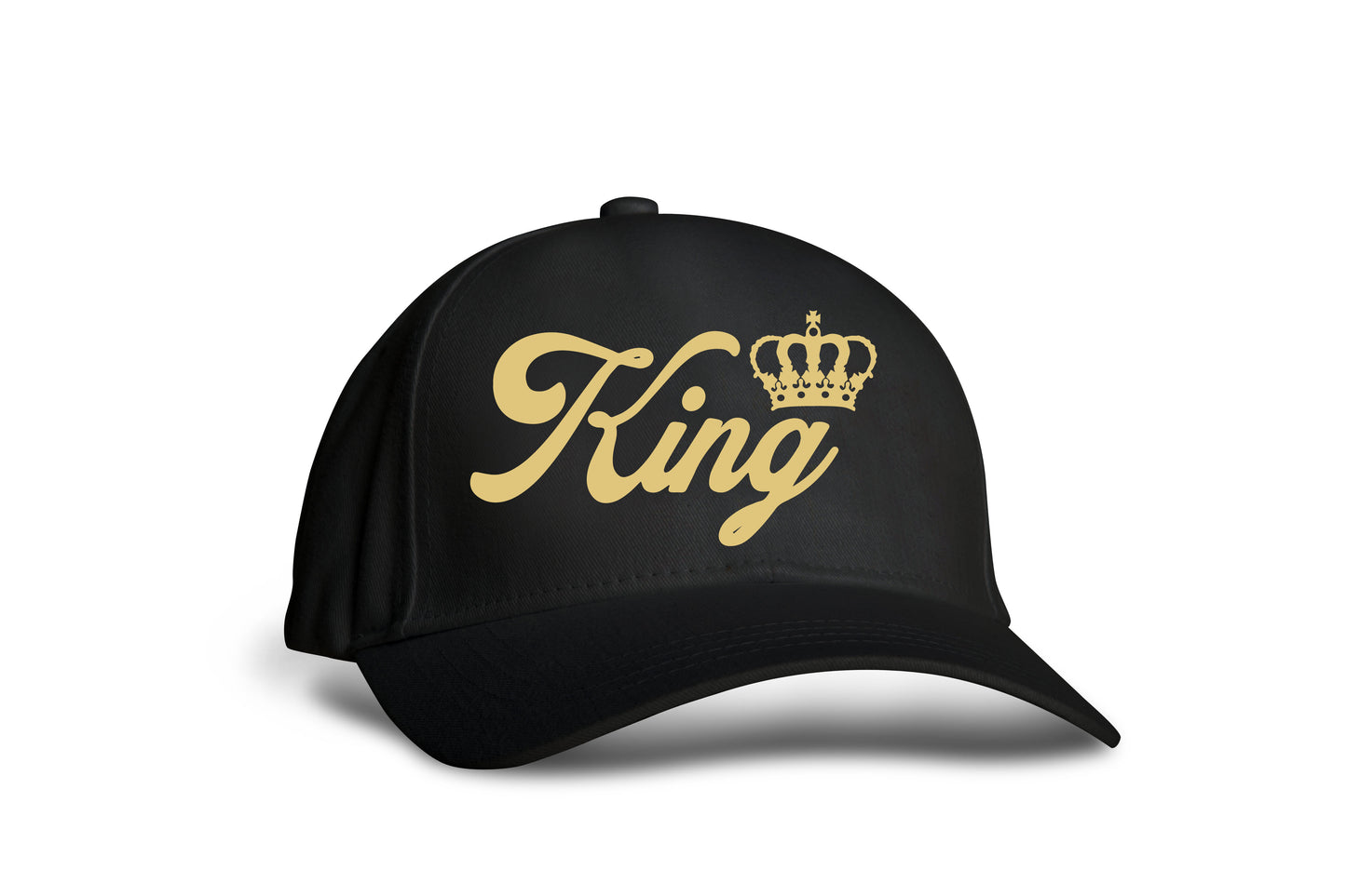 King | Black Printed Cap