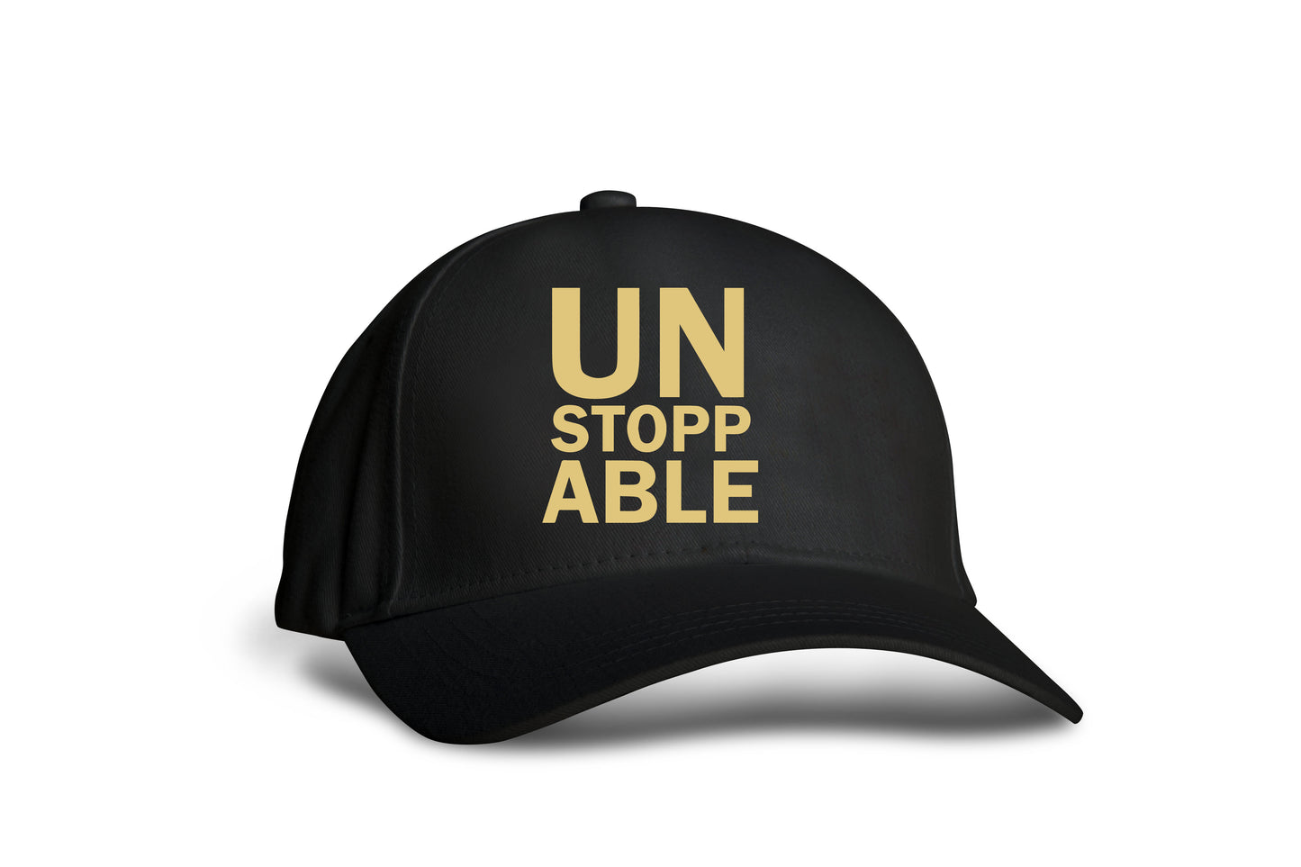 Unstoppable | Black Printed Cap