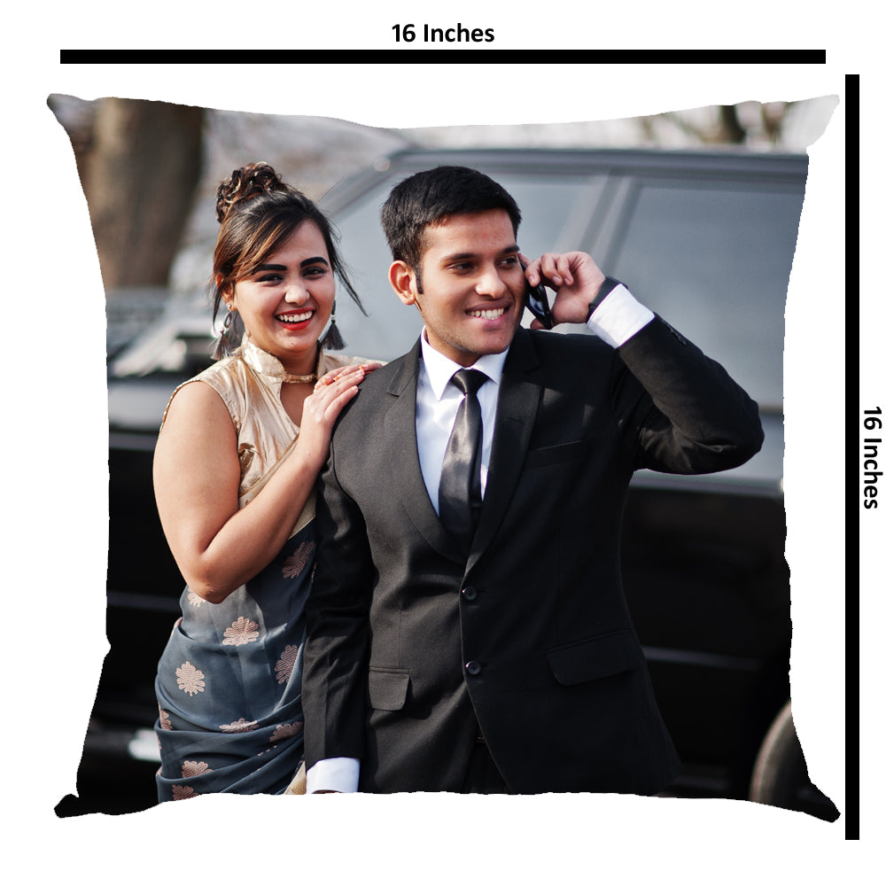 Personalized 16x16 Cushion with filler