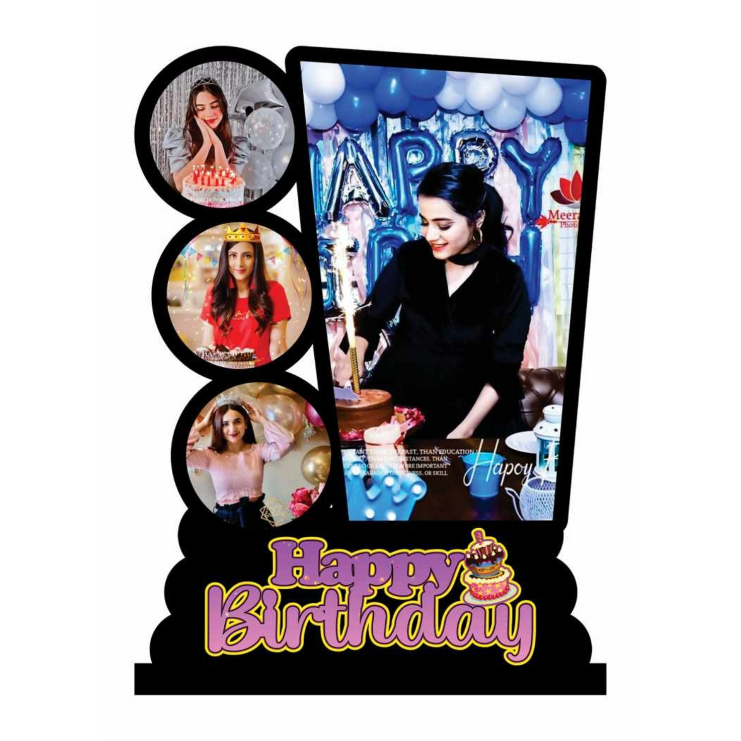 Happy Birthday wooden Frame