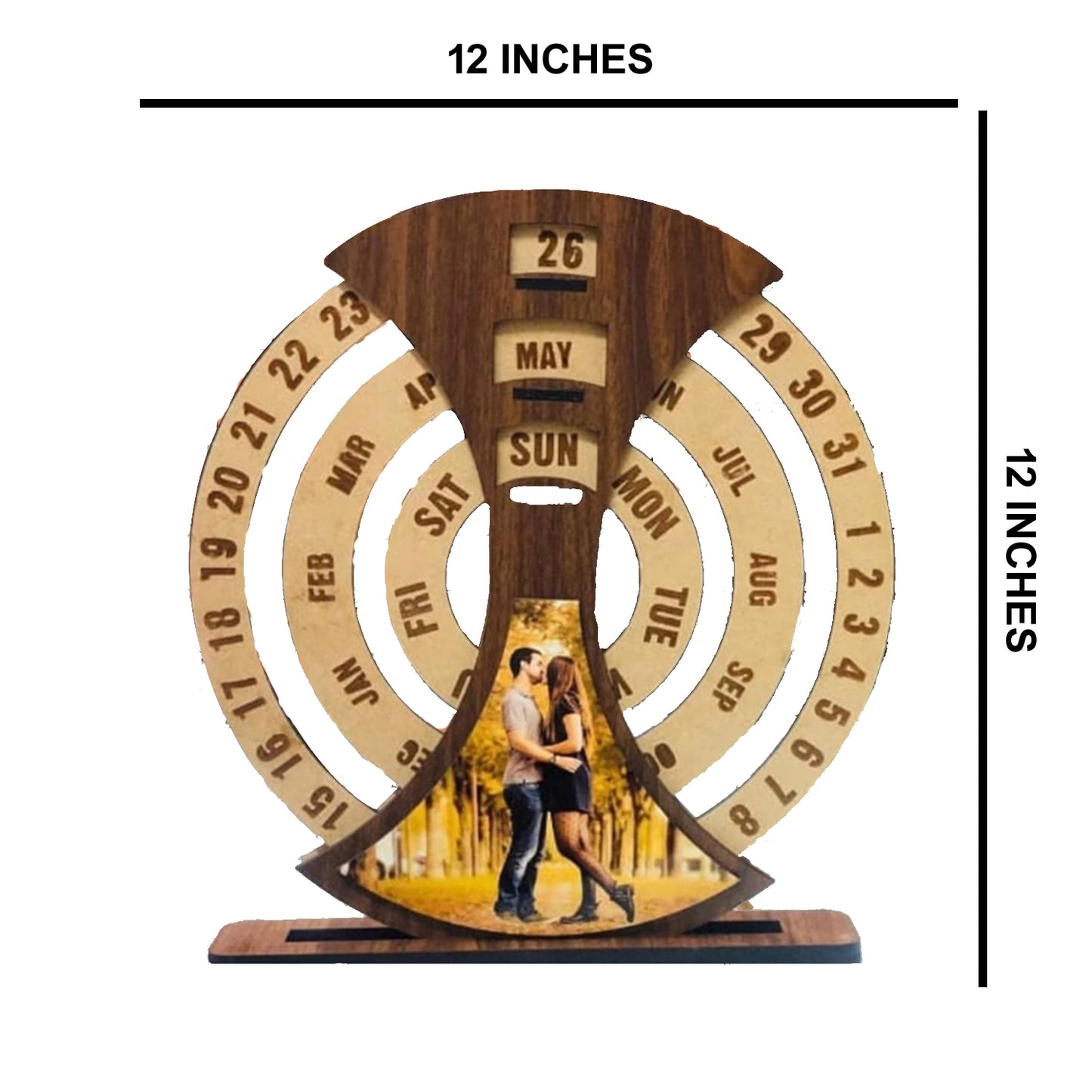 Calendar Table Frame | 12 inches