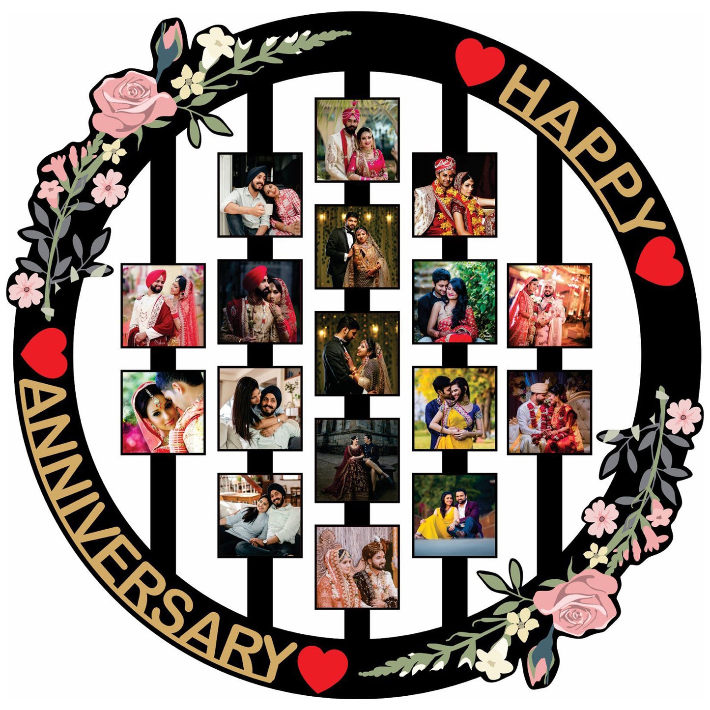 Personalized Floral Ring | Anniversary