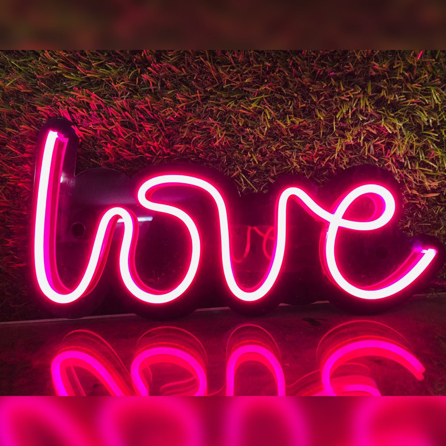 Love neon sign 6x12 inches