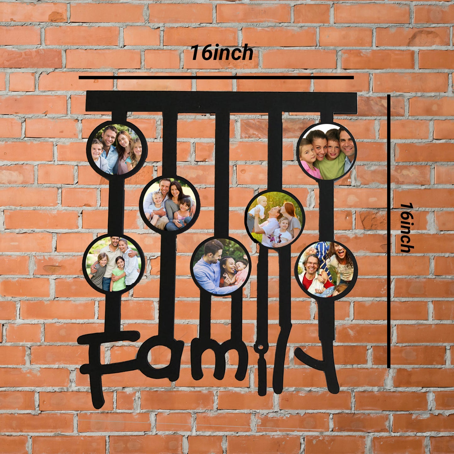 Family Wall Frame | 16x16 inches