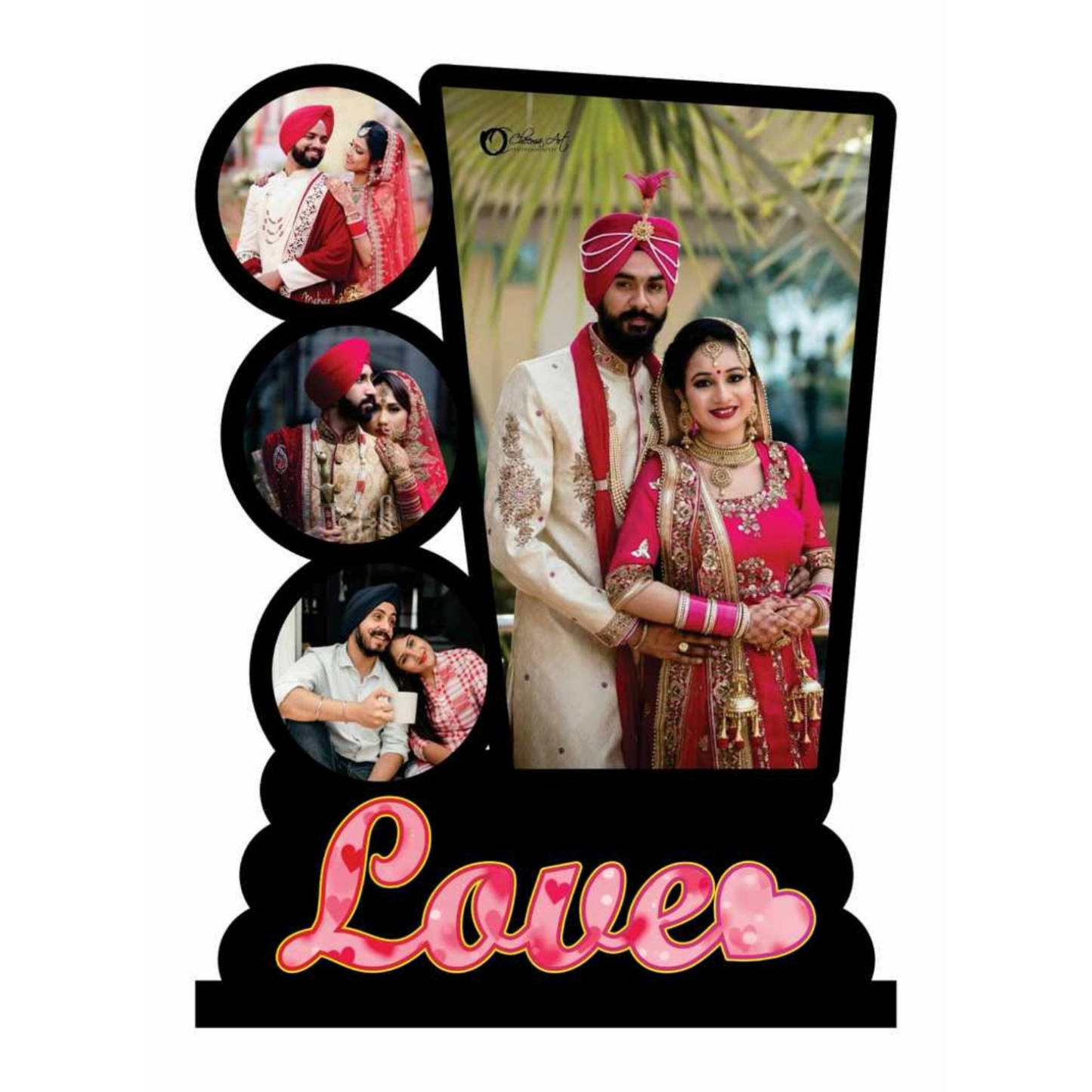 Love wooden table Frame