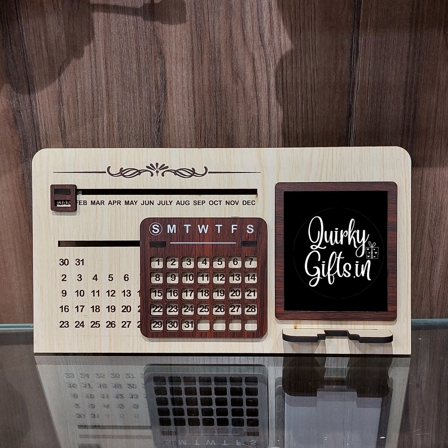 2 in 1 Calendar & Mobile stand frame