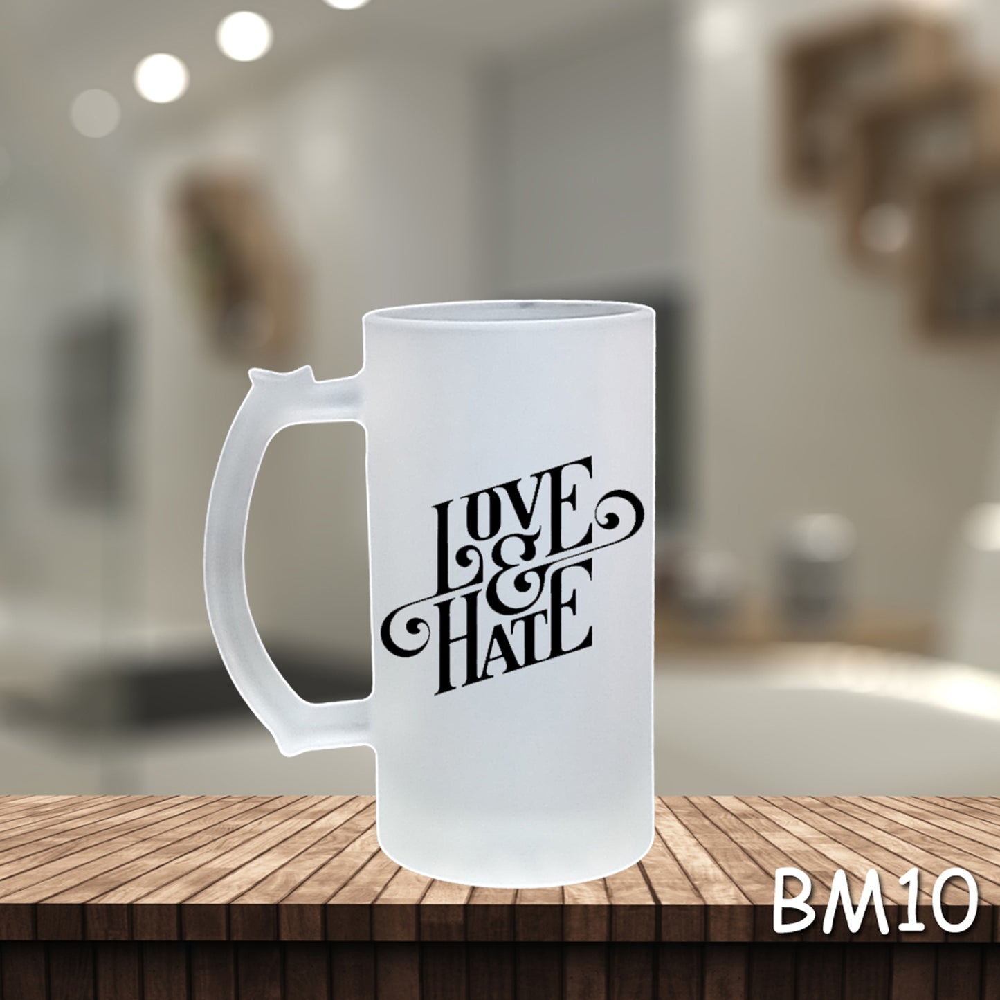 Love & Hate Beer Mug | BM10