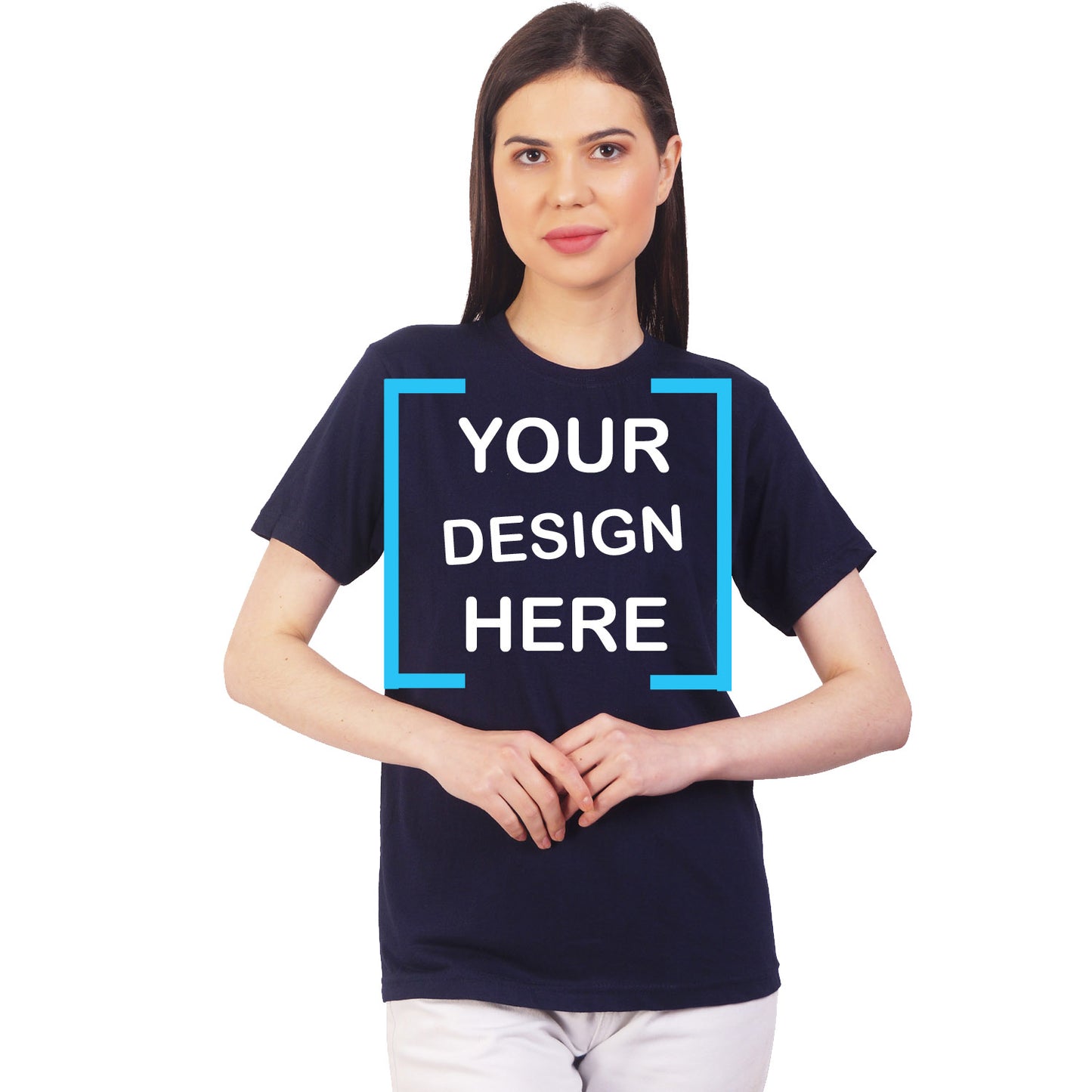 Premium round neck cotton T-shirt